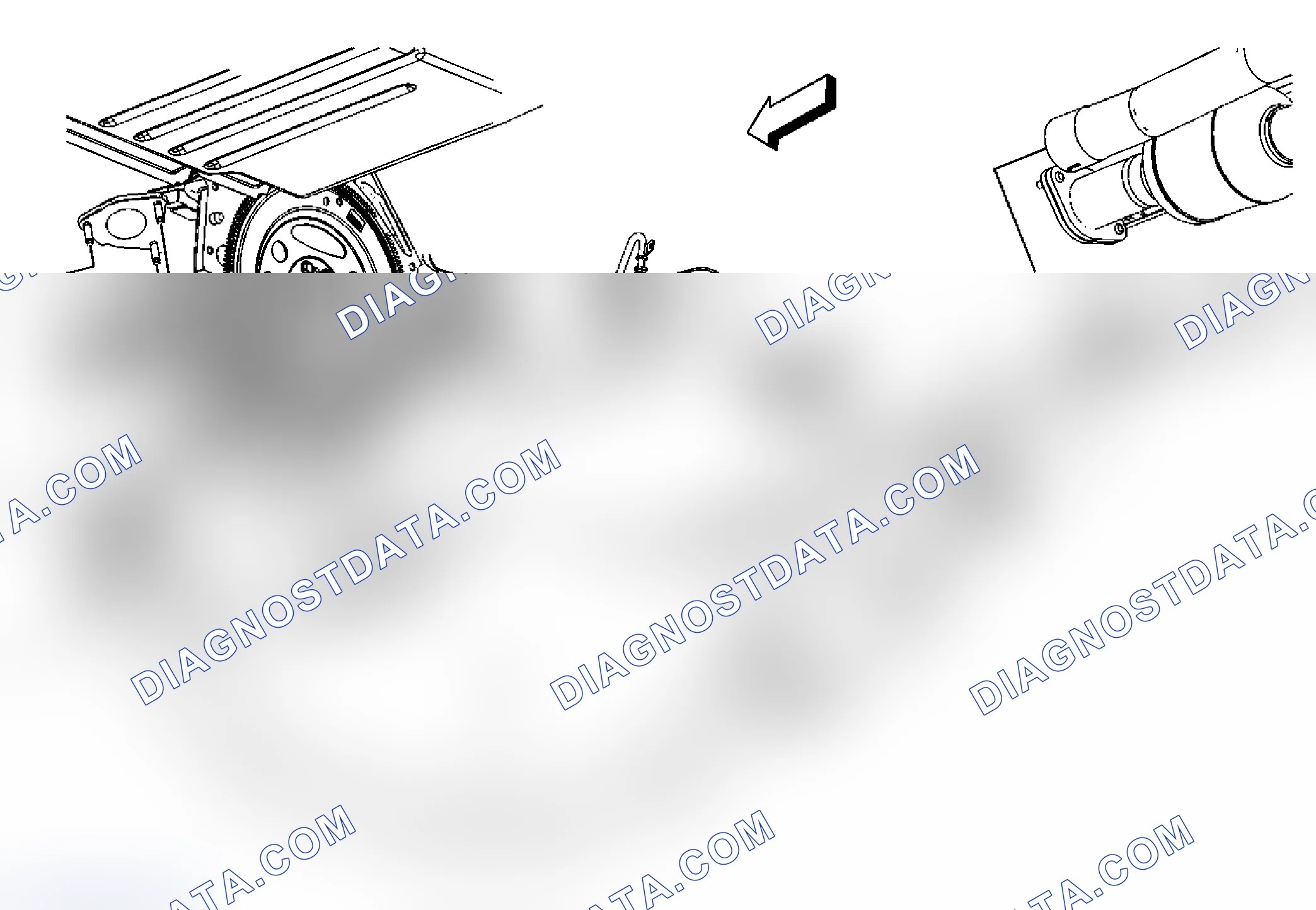 Scheme 6: Catalytic Converter Replacement - Left Side (Cab Chassis)