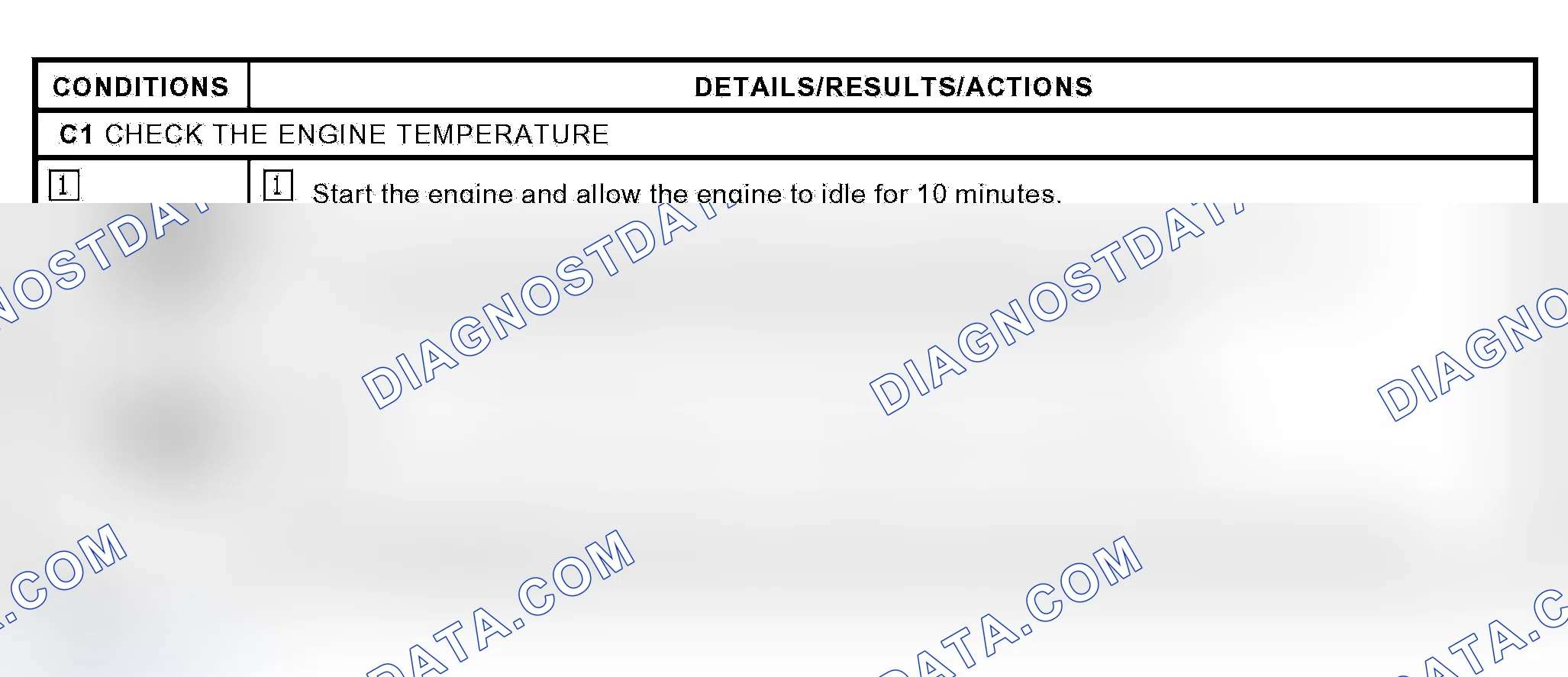 Scheme 6: PINPOINT TEST C: THE ENGINE DOES NOT REACH NORMAL OPERATING TEMPERATURE