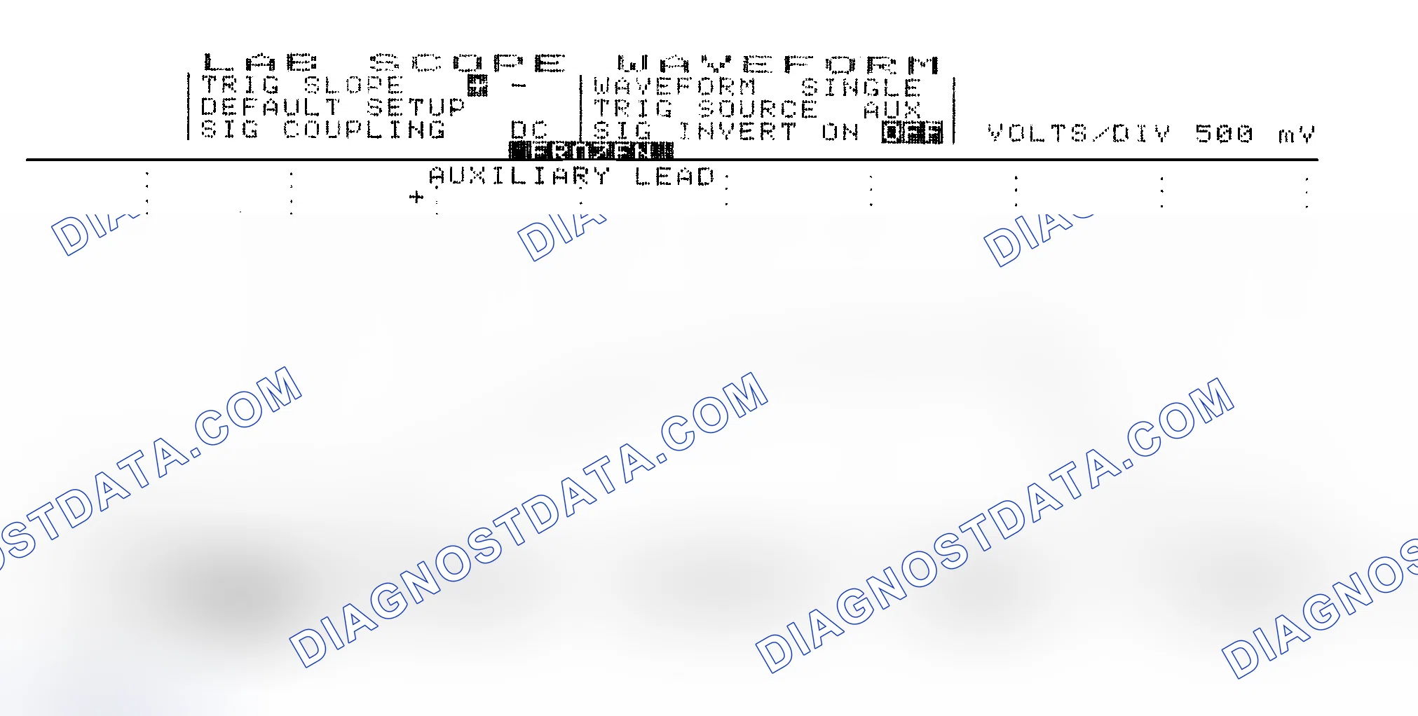 Scheme 14: Single Injector w/Excessive Current Flow - Current Pattern