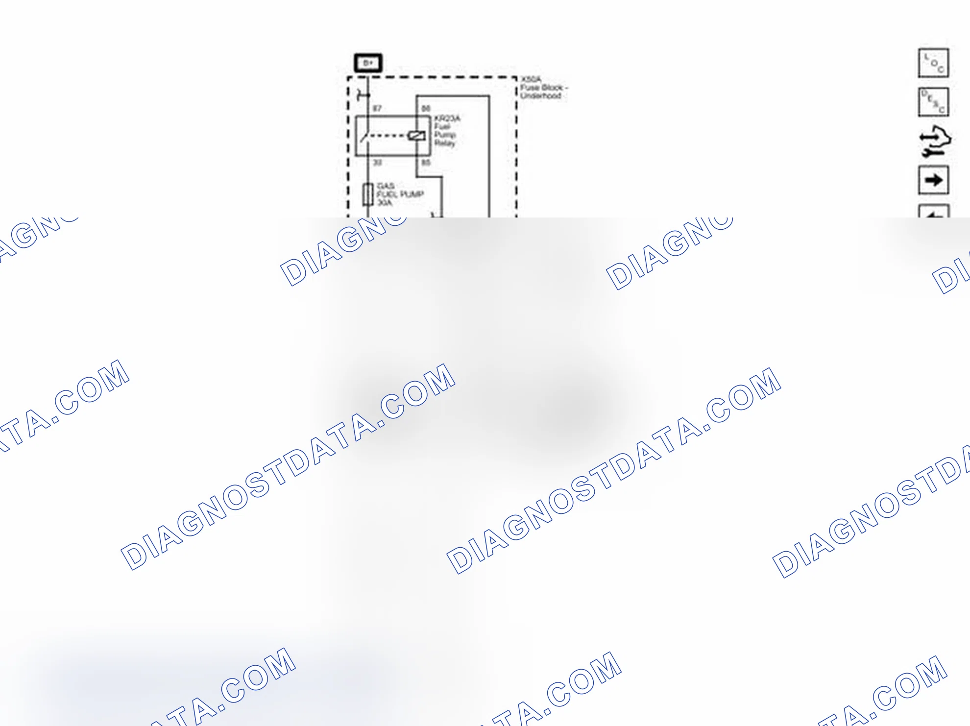 Scheme 8: Fuel Controls - Fuel Pump Controls