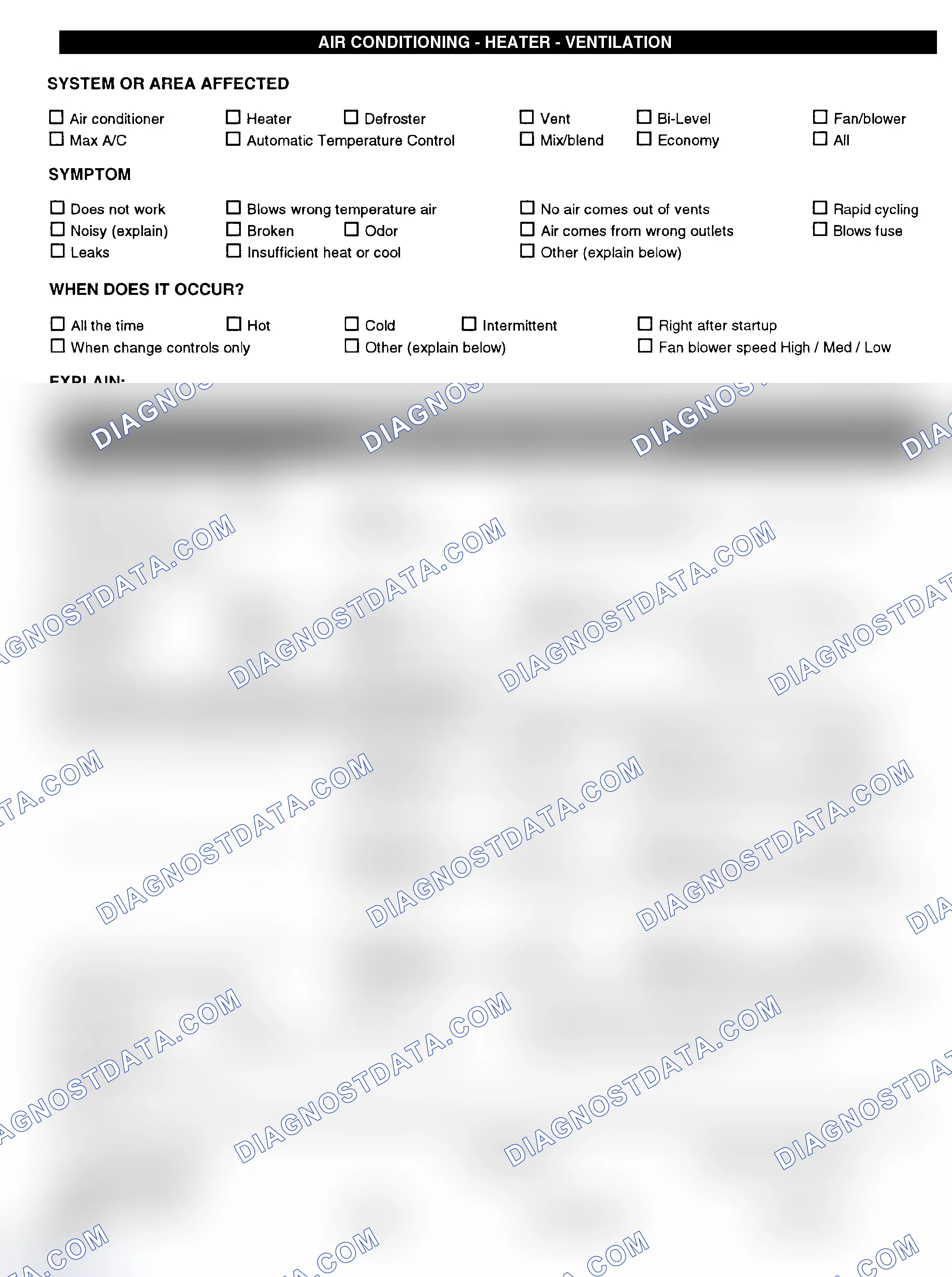 Scheme 4: Symptom Check List - Page 3
