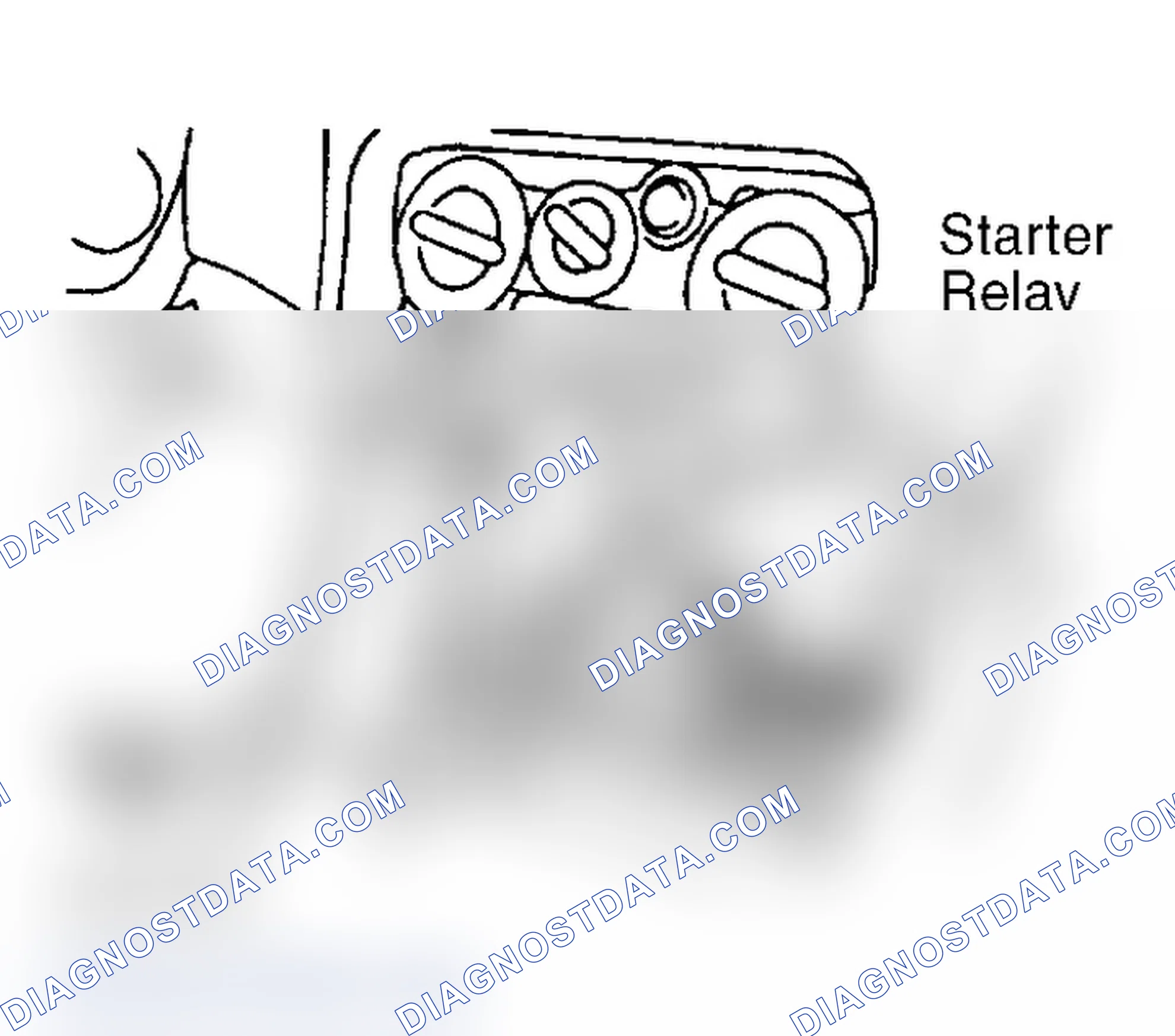 Scheme 72: INSPECTION PROCEDURE 25 - IGN SWITCH START (ST) SYSTEM (M/T)