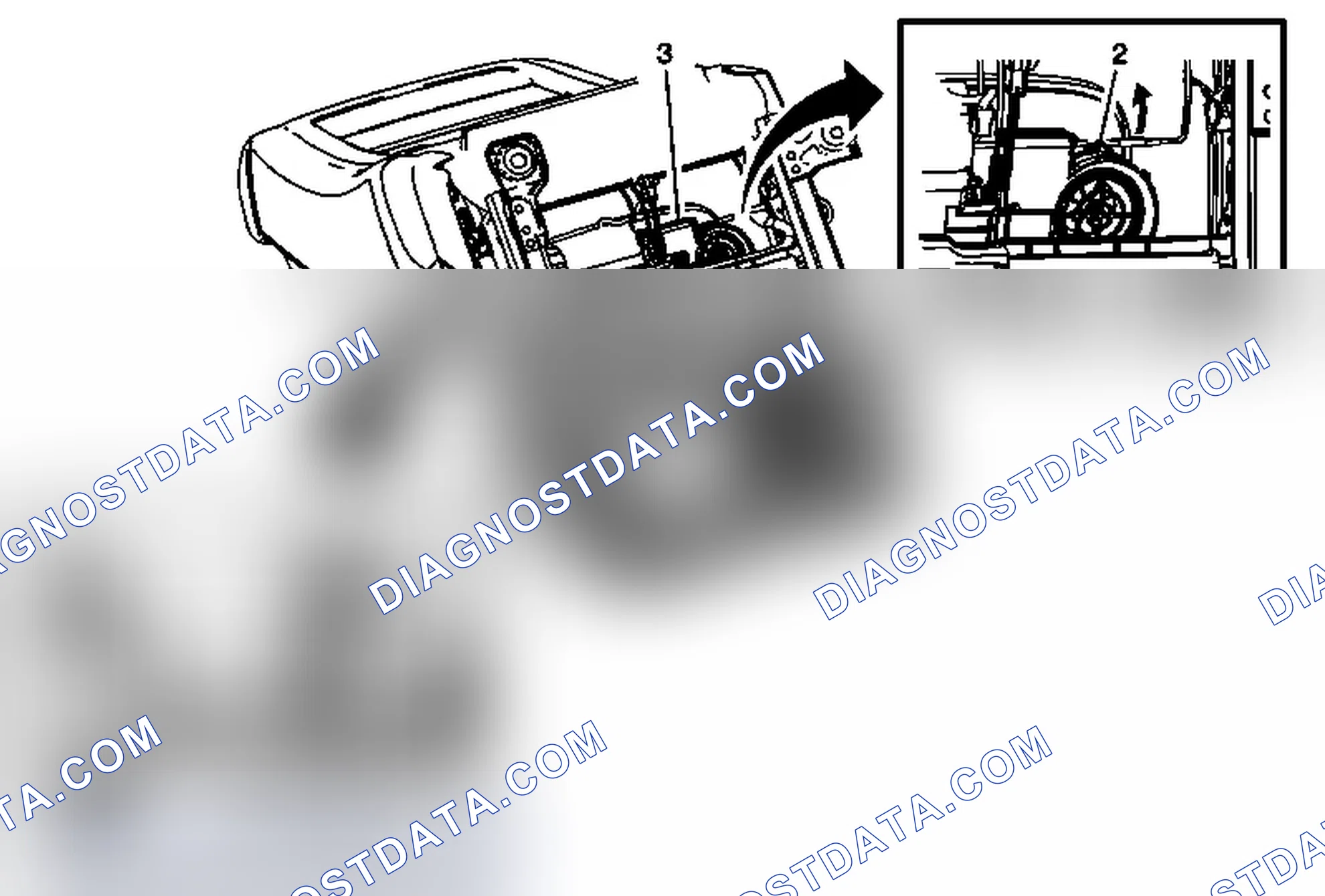 Scheme 113: Driver or Passenger Seat Cushion Ventilation Heating and Cooling Blower Replacement (Acadia, Enclave
