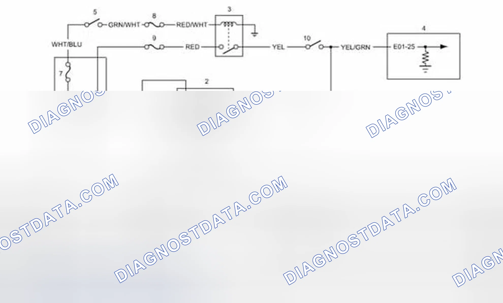 Scheme 32: Cranking System Circuit Diagram