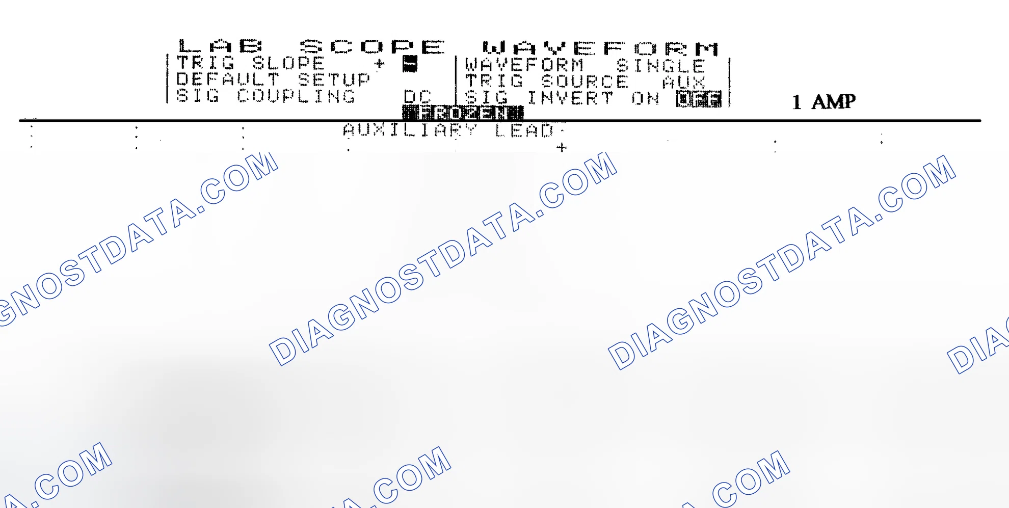 Scheme 20: Single Injector w/Normal Current Flow - Current Pattern