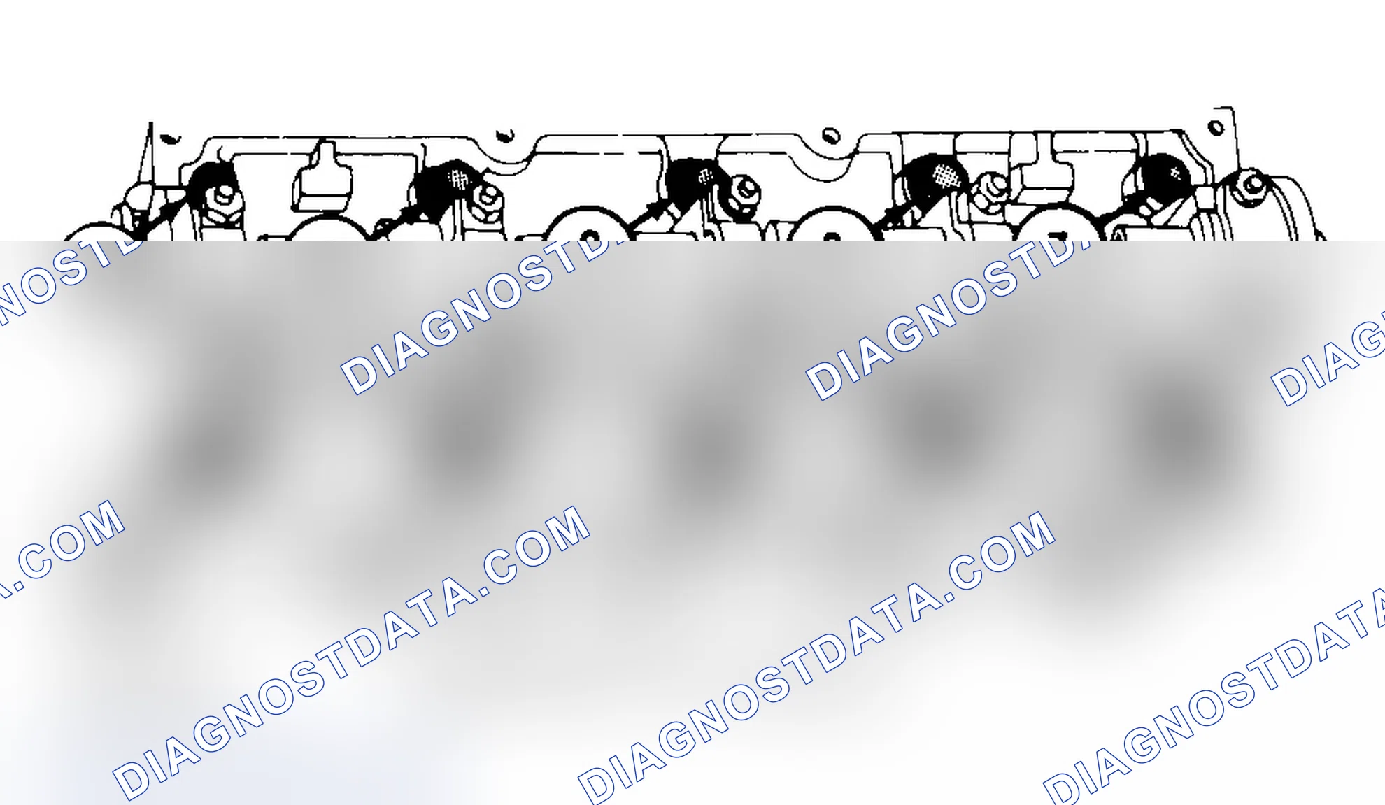 Scheme 3: Typical Cylinder Head Tightening or Loosening Sequence