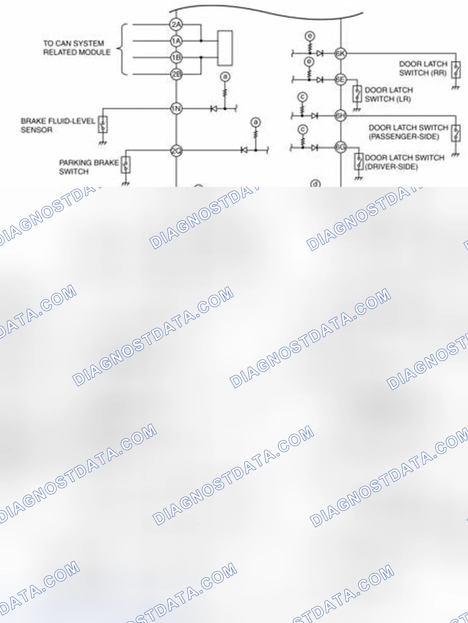 Scheme 45: On-Board Diagnostic Wiring Diagram [BCM] (3 Of 4)