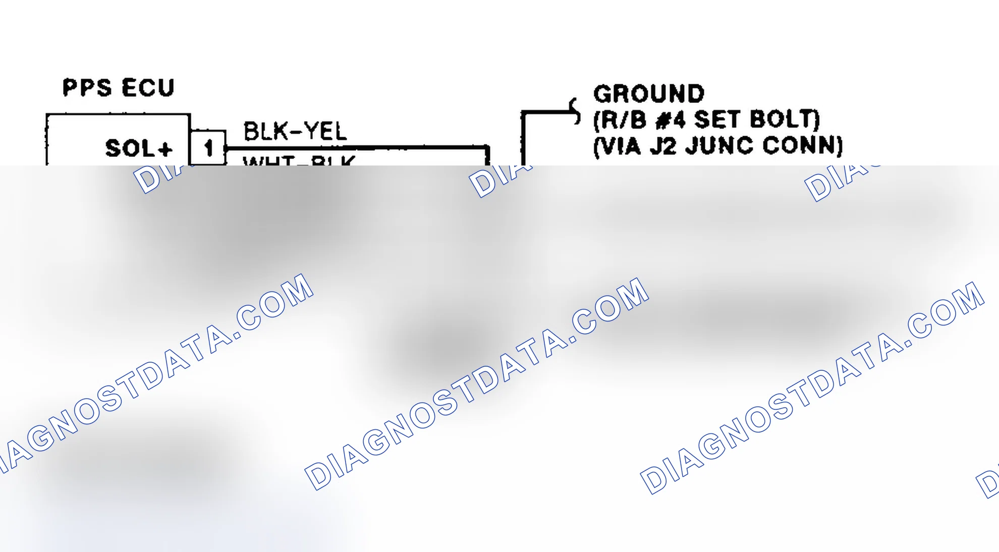 Scheme 10: Electronic Power Steering Wiring Diagram (Cressida)