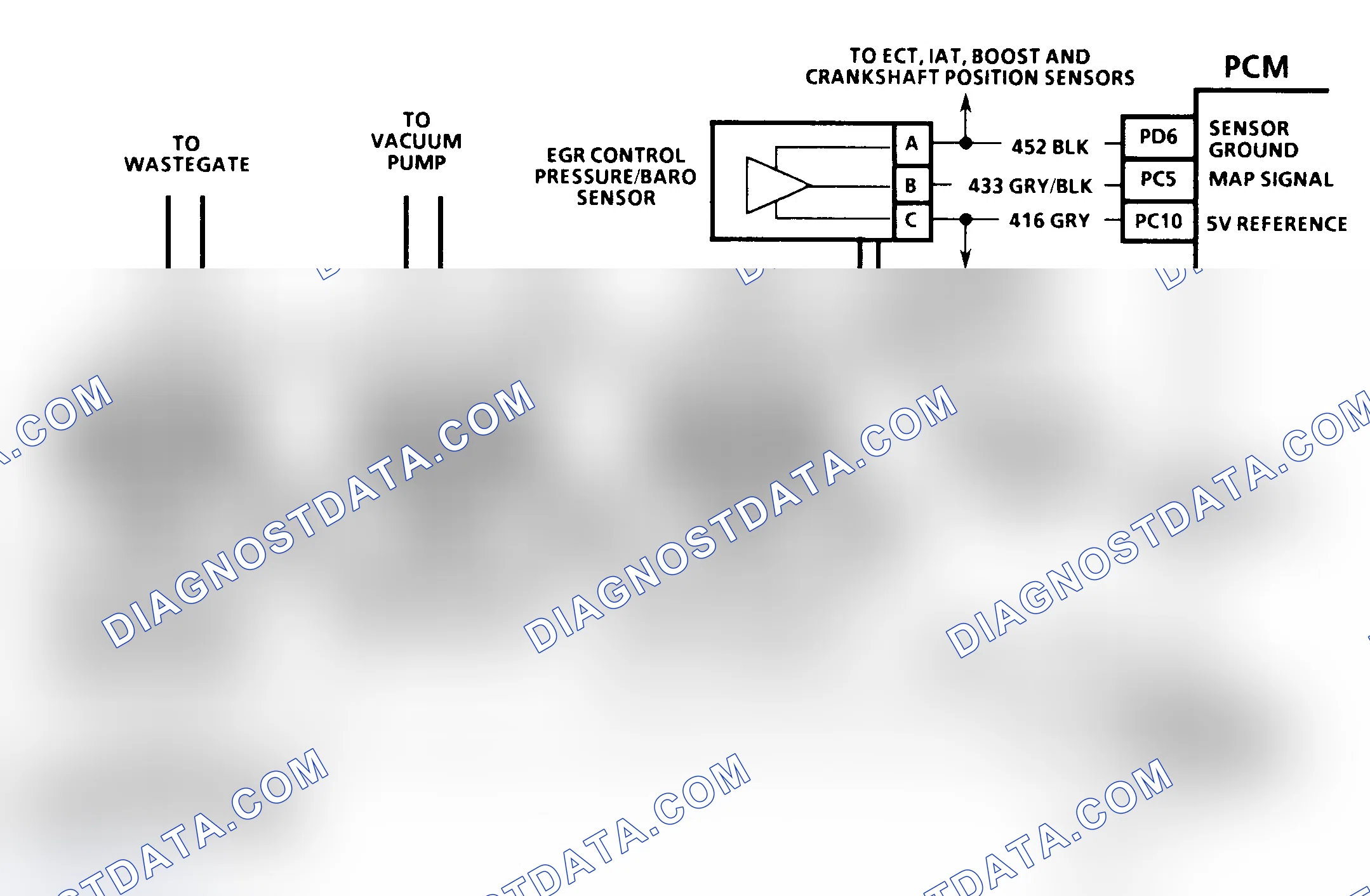 Scheme 339: DTC 32 Schematic ("C" & "K" Series) EGR Circuit Error