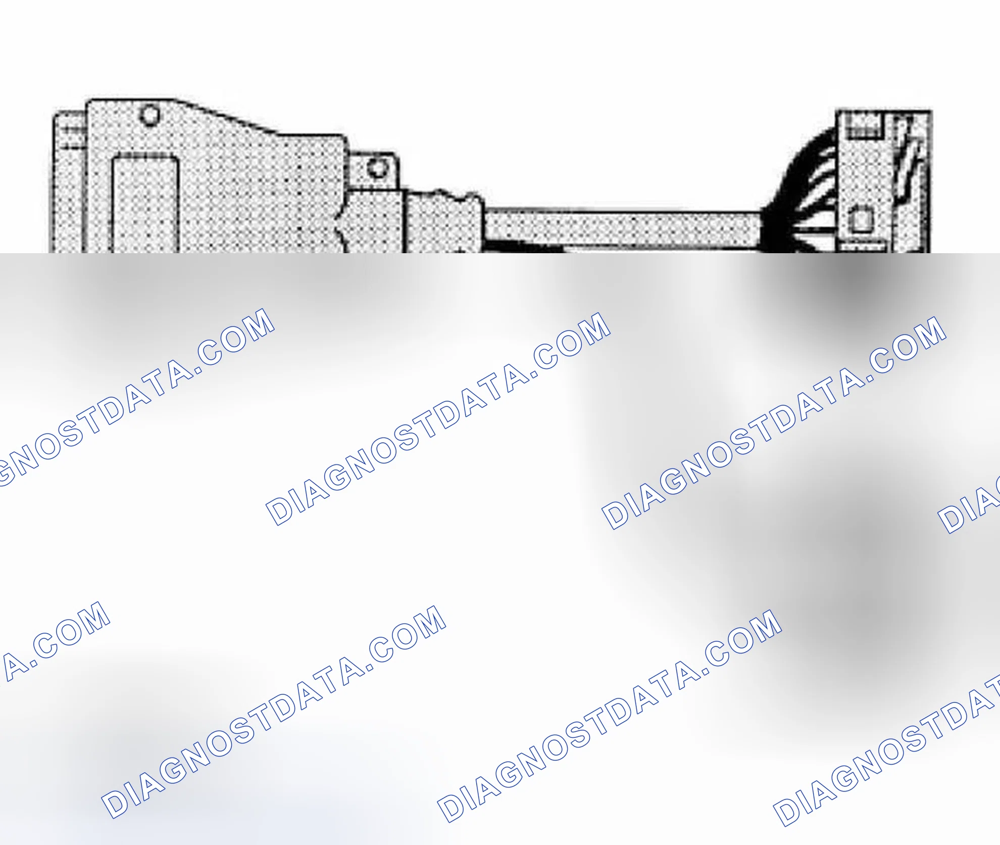 Scheme 526: 61 4 450 20-pin V-adapter lead (D 2.5), black