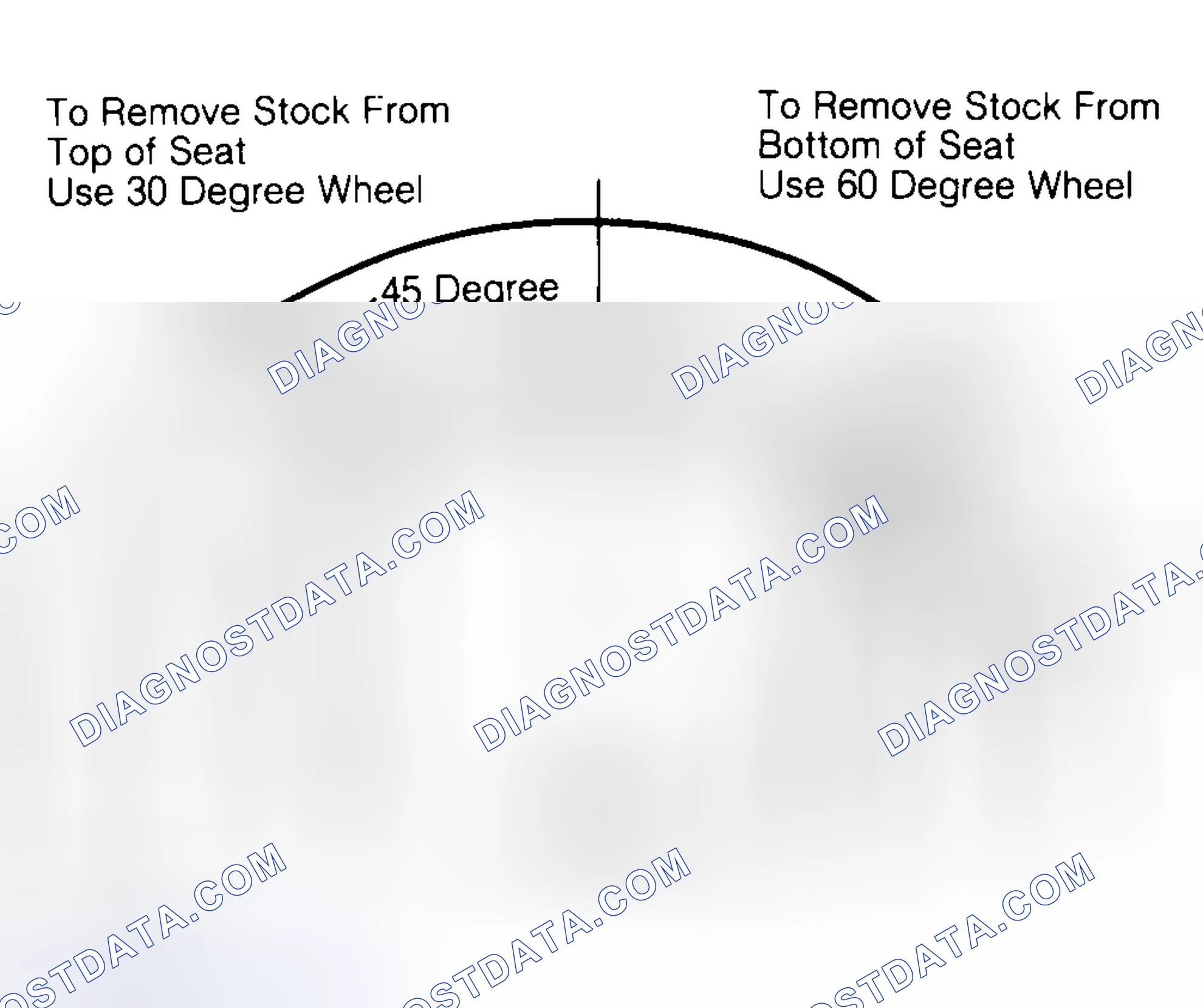 Scheme 19: Adjusting Valve Seat Width