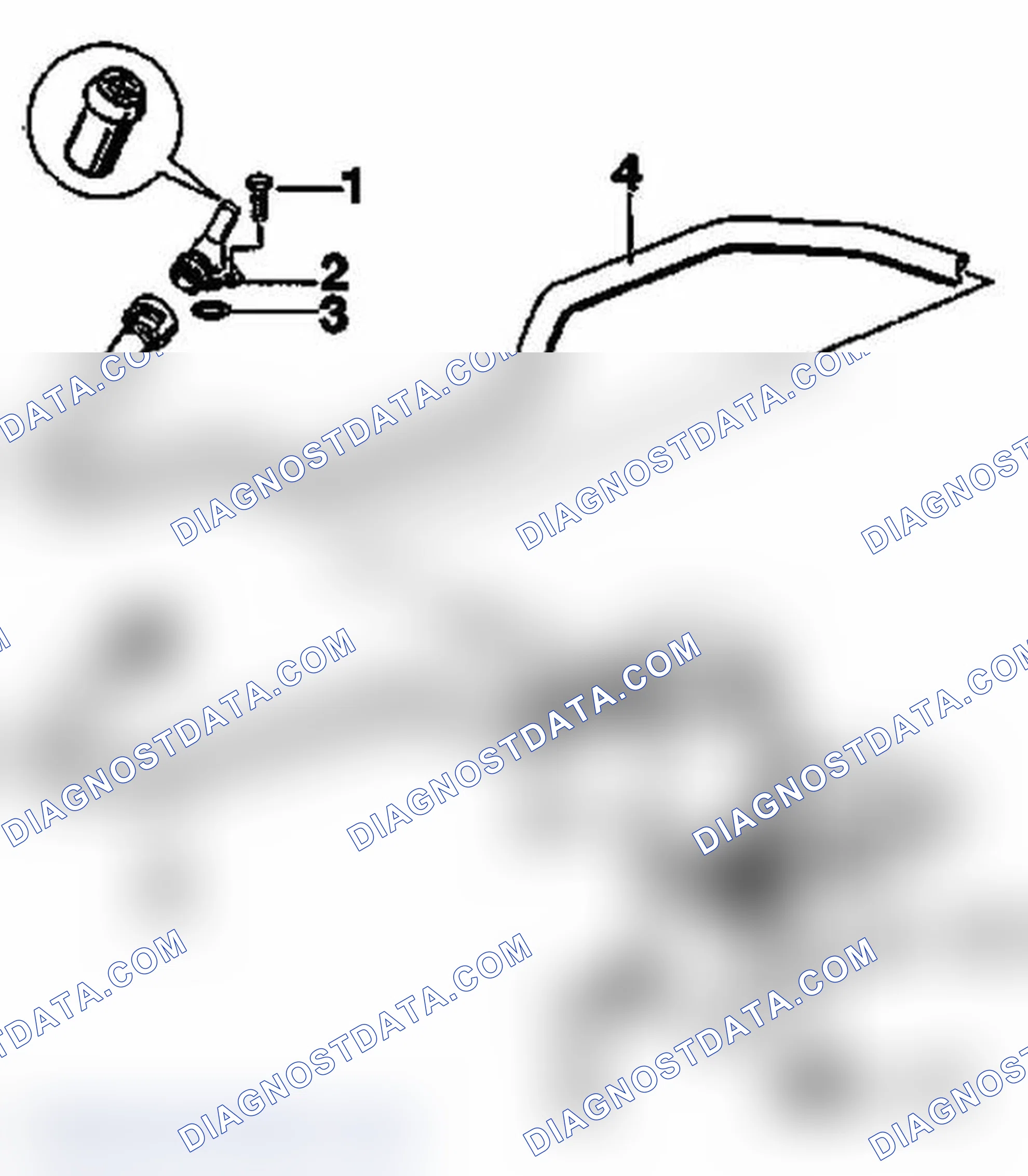 Scheme 128: DISASSEMBLING AND ASSEMBLING POSITIVE CRANKCASE VENTILATION