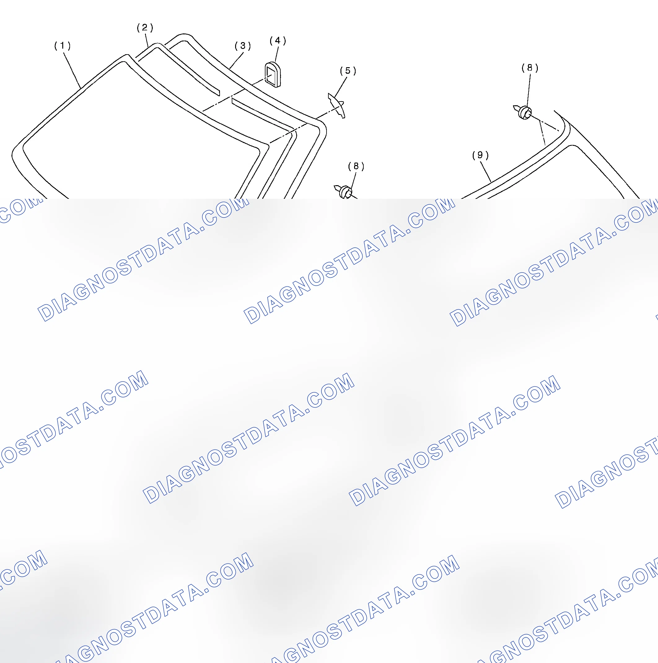 Scheme 3: FIXED GLASS (WAGON)