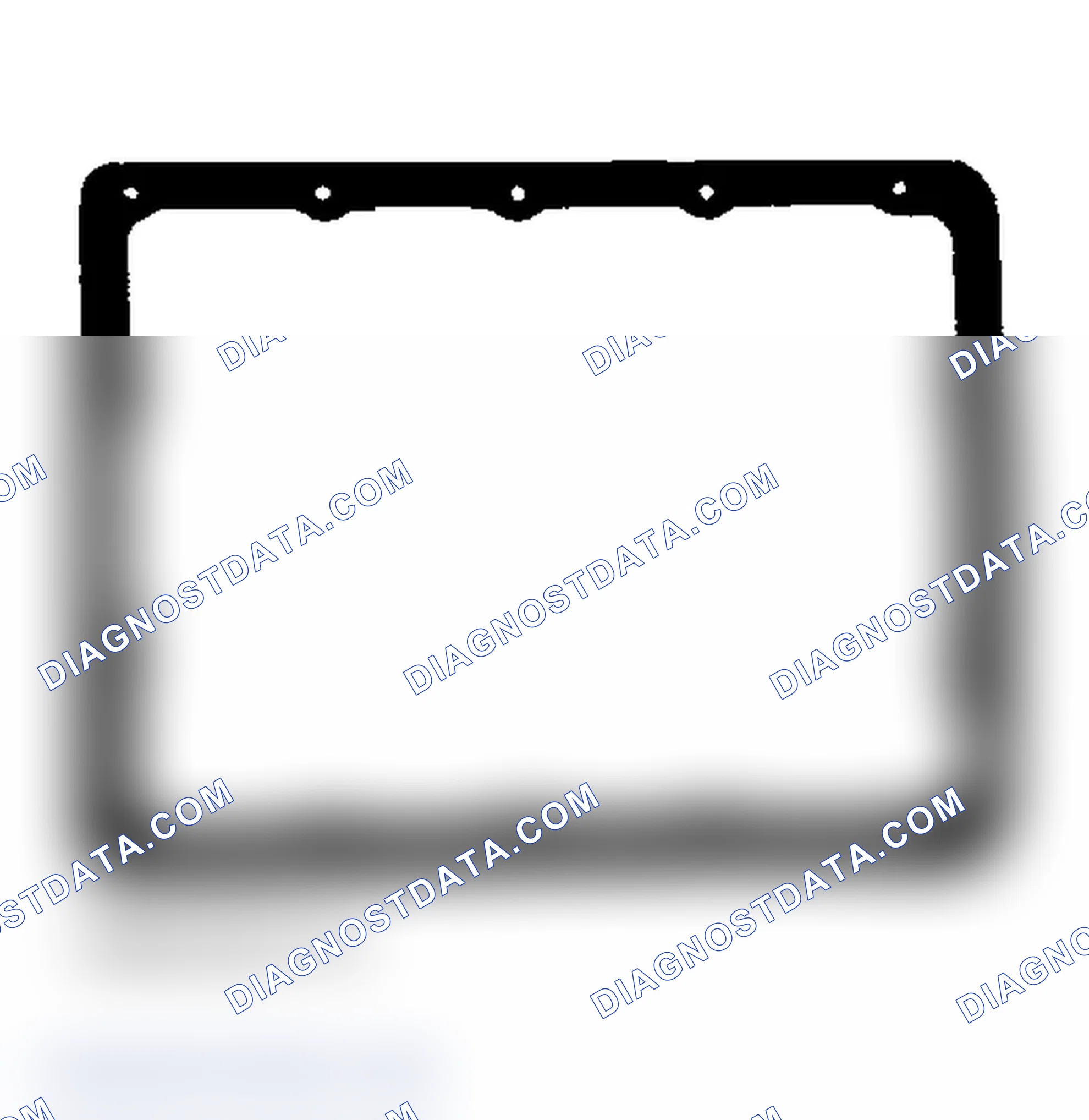 Scheme 1: OIL PAN GASKET