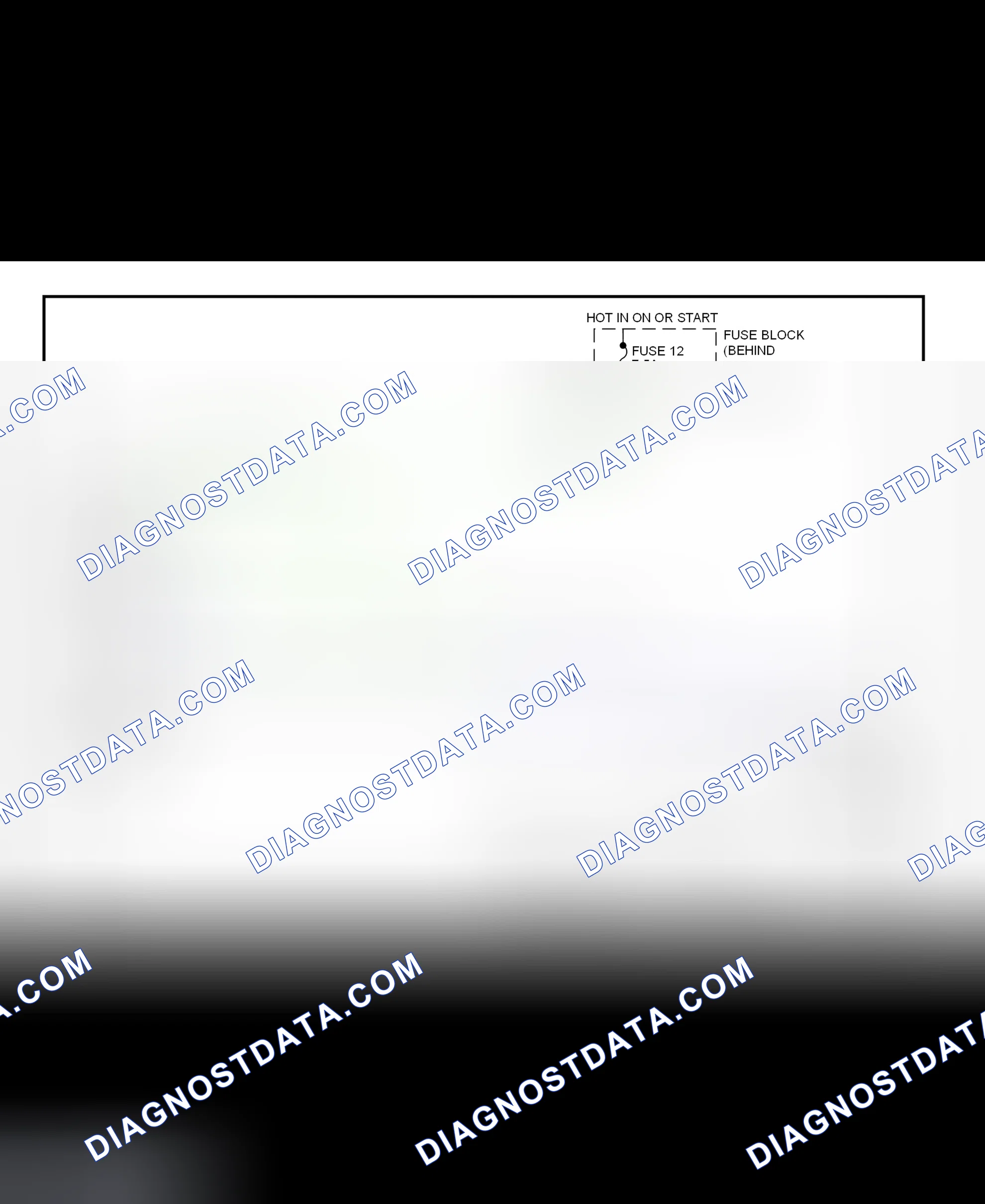 Scheme 13: Shift Lock System Circuit Diagram (1997 Nissan Pathfinder)