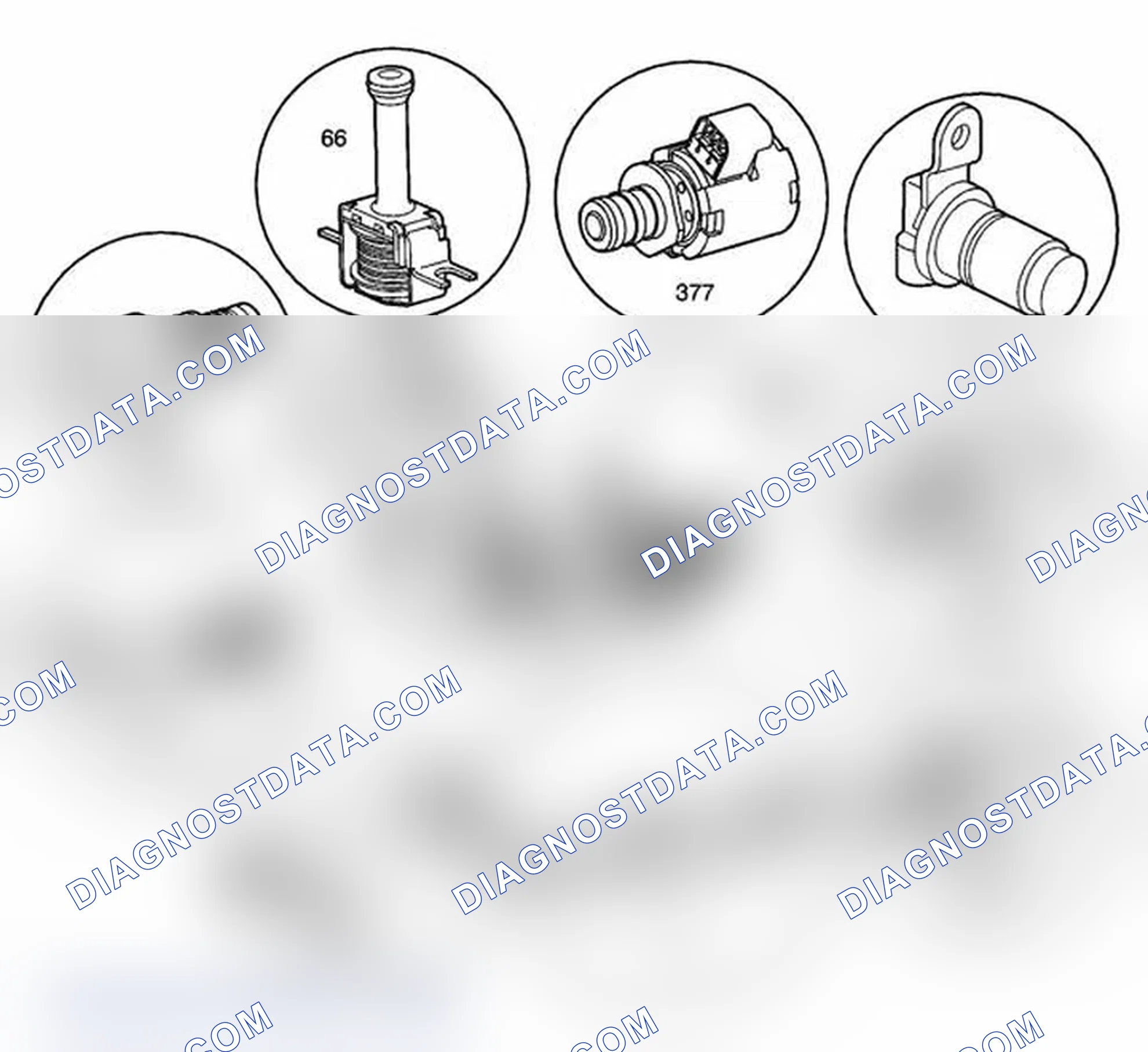 Scheme 11: Automatic Transmission Electronic Component Views
