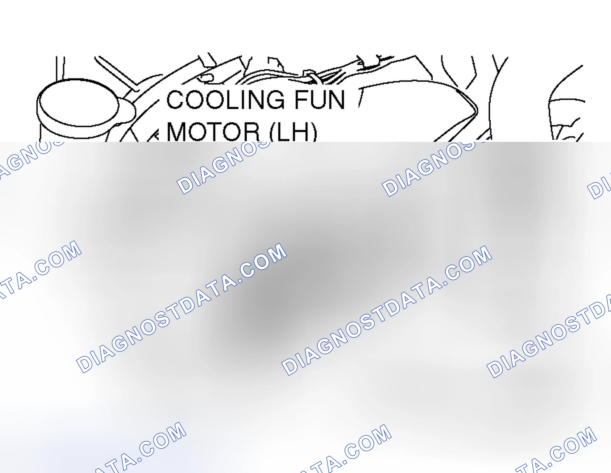 Scheme 73: COOLING FAN MOTOR CHECK < 2.4L ENGINE >