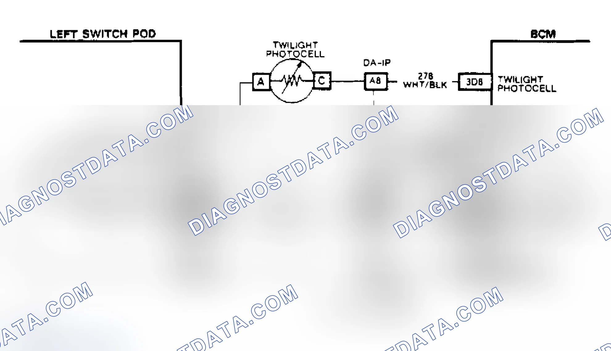 Scheme 118: Code B120 & B122, Wiring Diagram (Toronado) Twilight Delay & Panel Dimming