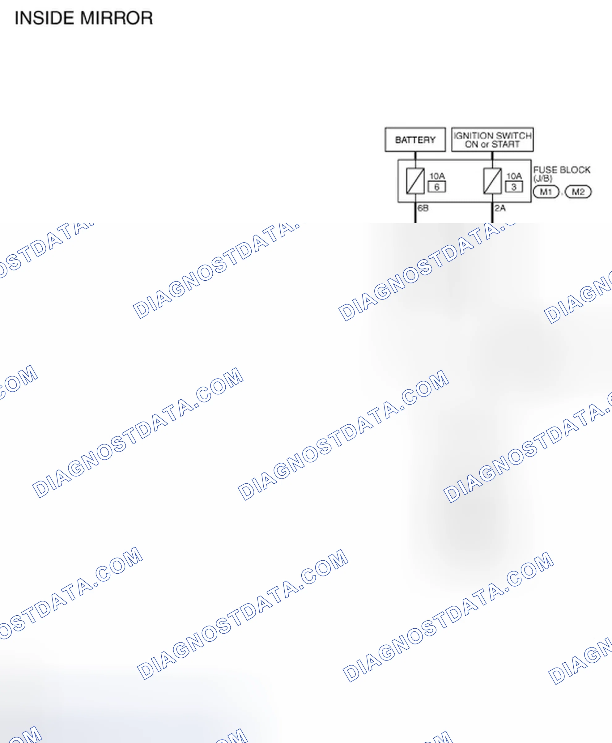 Scheme 41: Wiring Diagram - INSIDE MIRROR SYSTEM