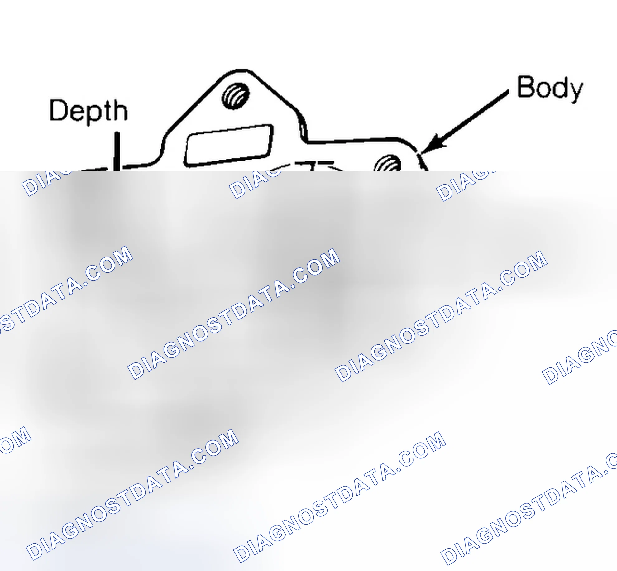 Scheme 35: Measuring Oil Pump Gear Cavity