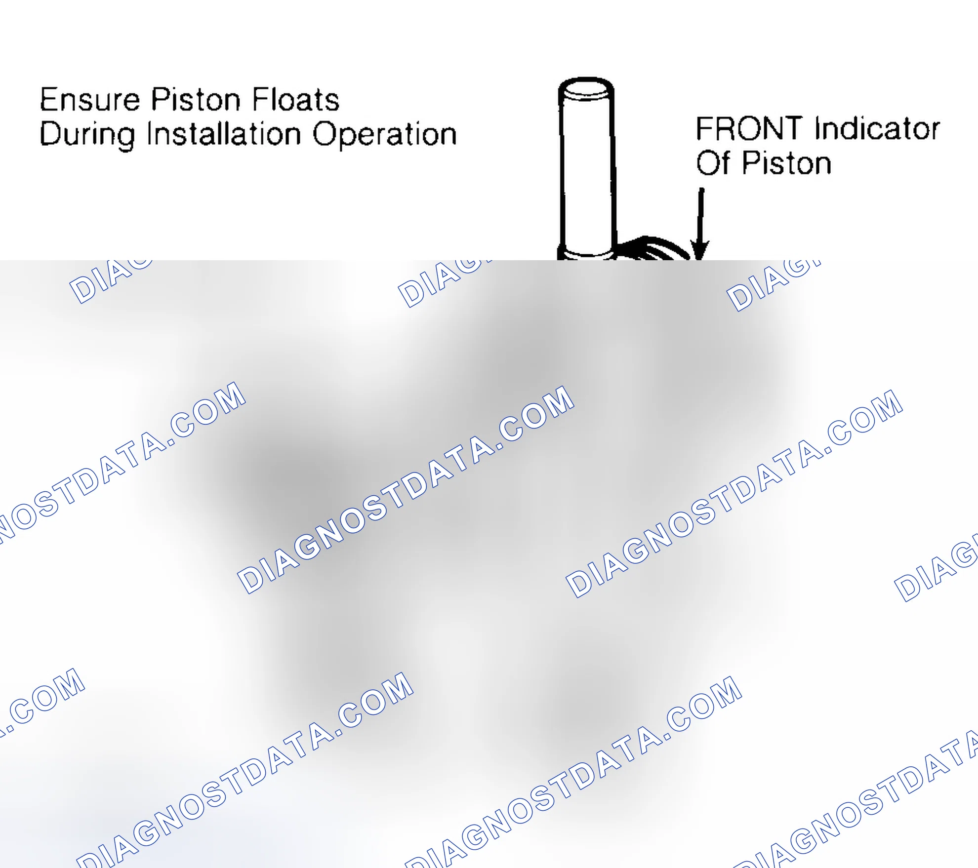Scheme 12: Installing Typical Piston Pin