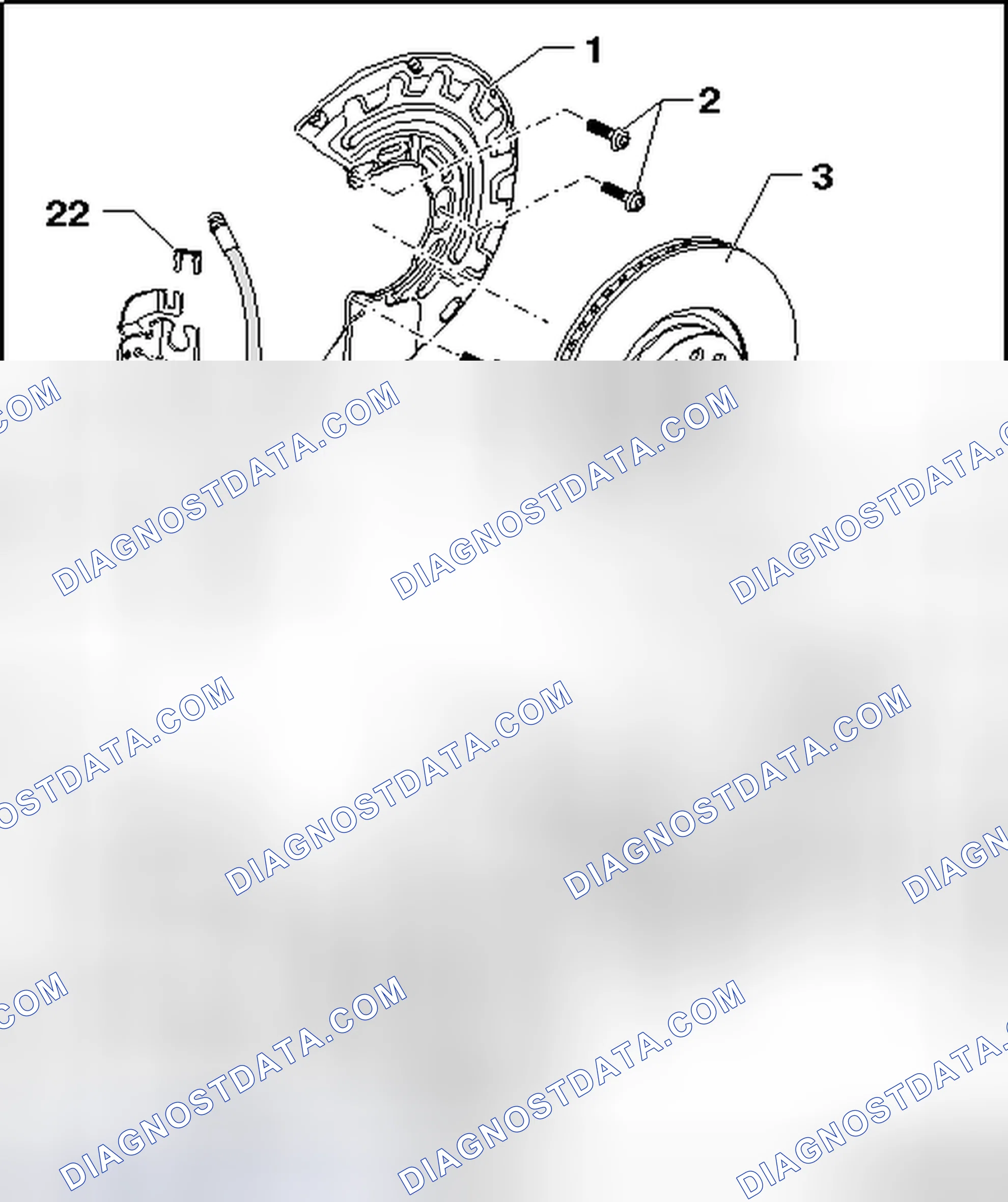 Scheme 68: FRONT BRAKES ASSEMBLY OVERVIEW, FNR-G
