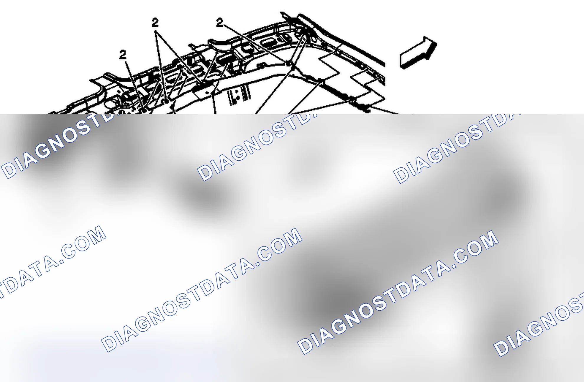 Scheme 28: Roof Side Rail Inflatable Restraint Module Replacement (Front Right, Standard Wheelbase)