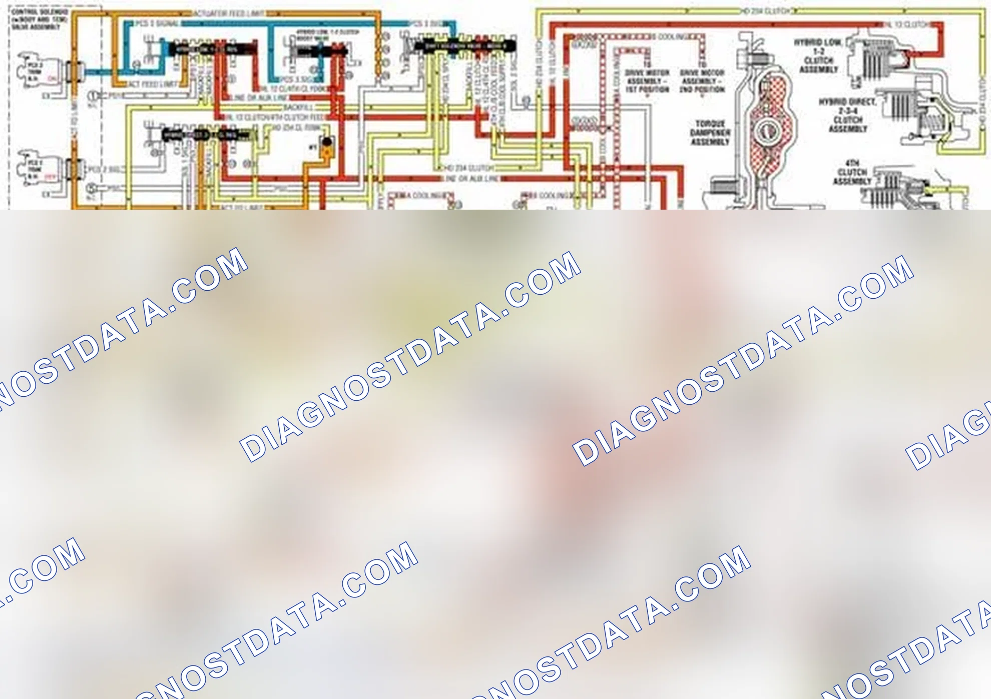 Scheme 186: Hybrid Low, 1-2 Clutch Assembly