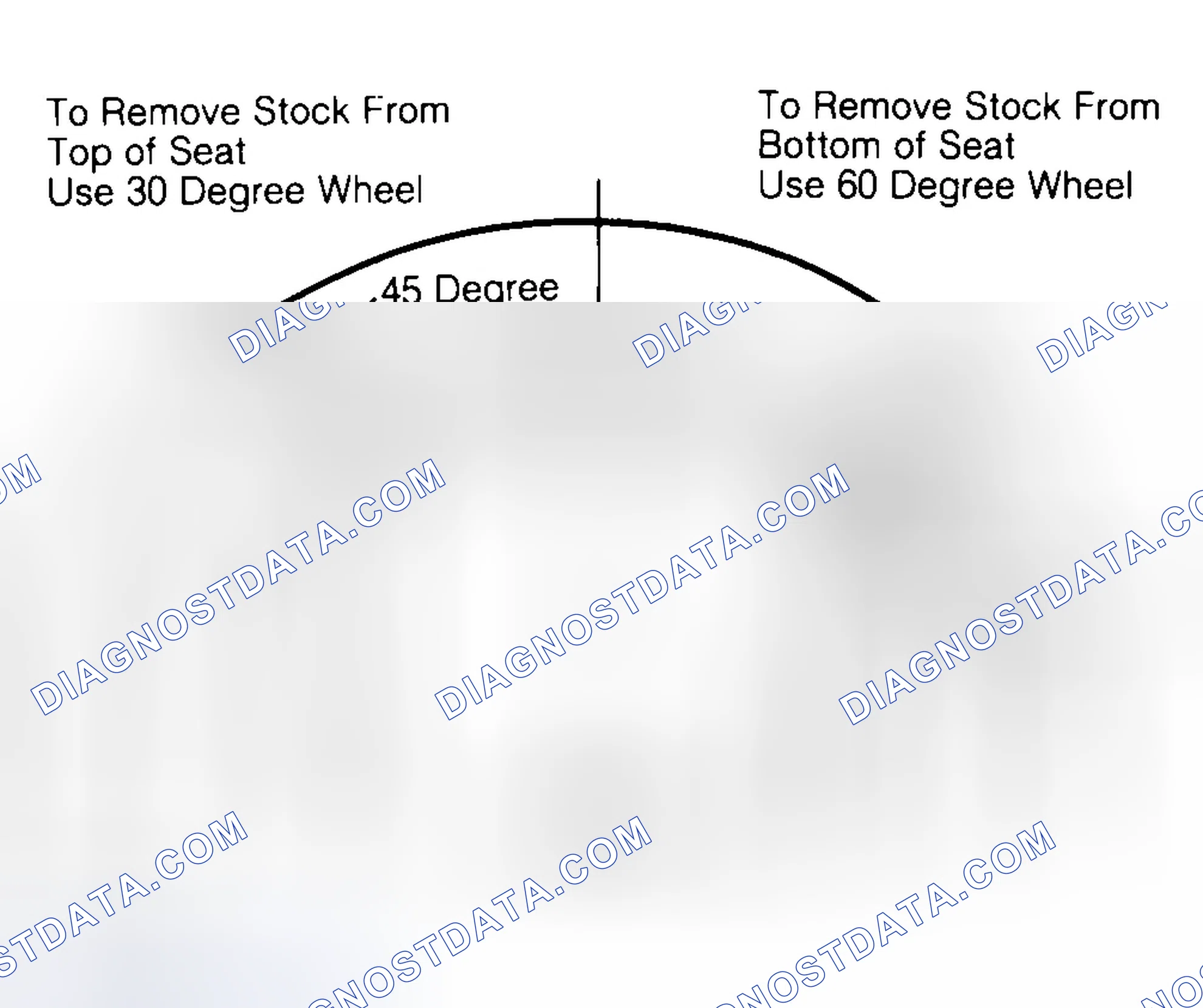 Scheme 19: Adjusting Valve Seat Width