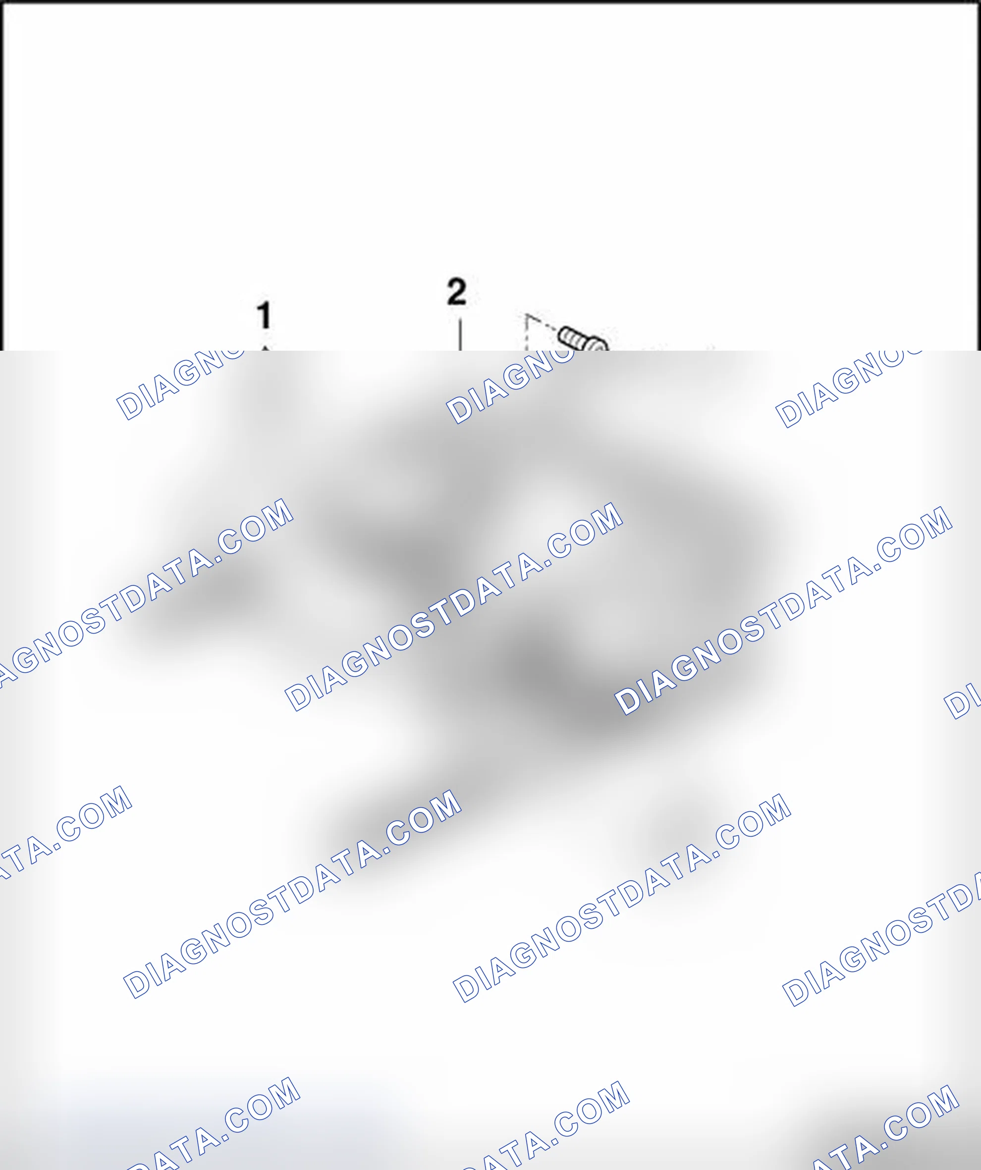 Scheme 212: Front seat with faulty forward and backward seat adjustment motor or defective control unit, removin