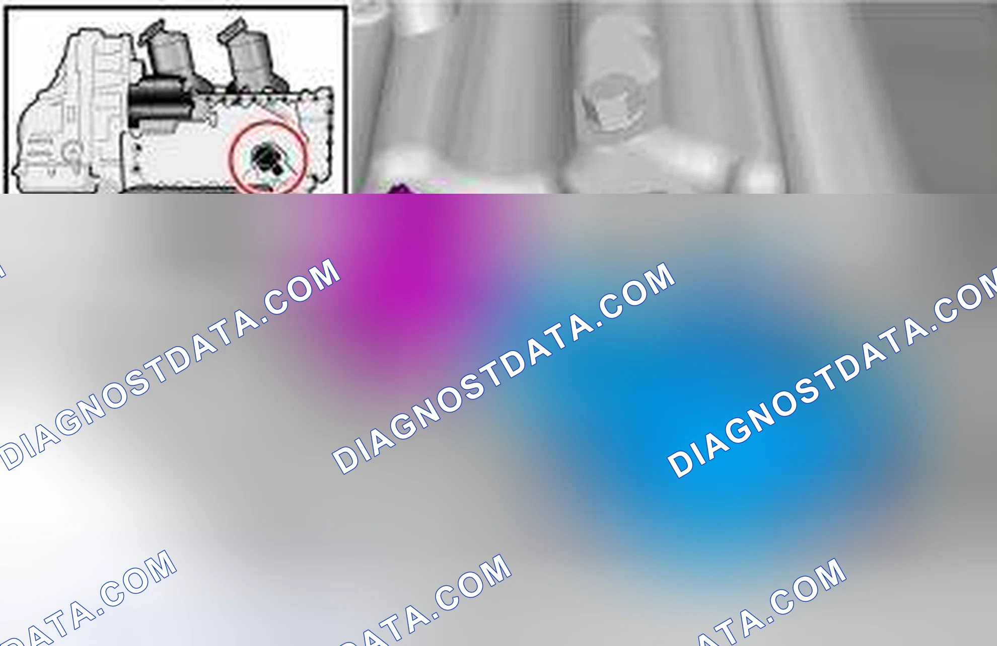Fig. 103: Locating Engine Oil Level Sensor