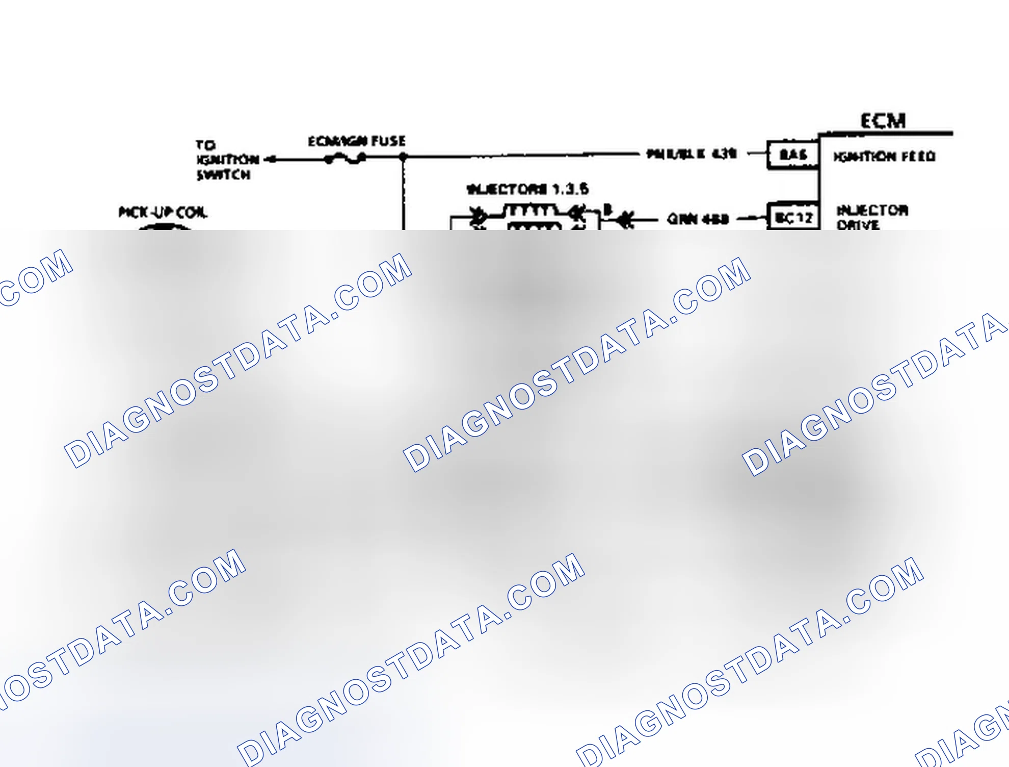 Scheme 115: Code 42 Schematic (3.1L) Electronic Spark Timing