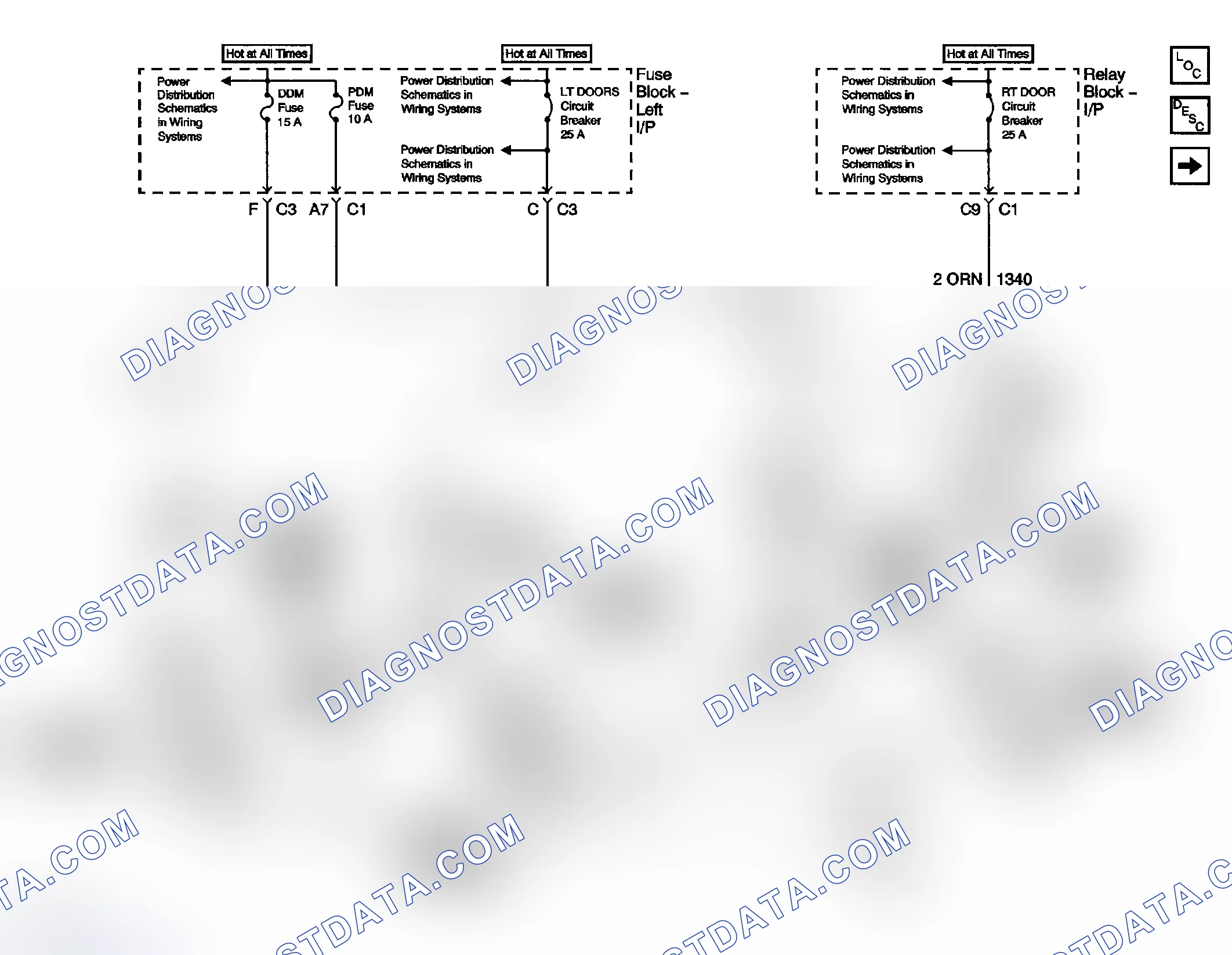 Scheme 57: Door Control Module Schematics