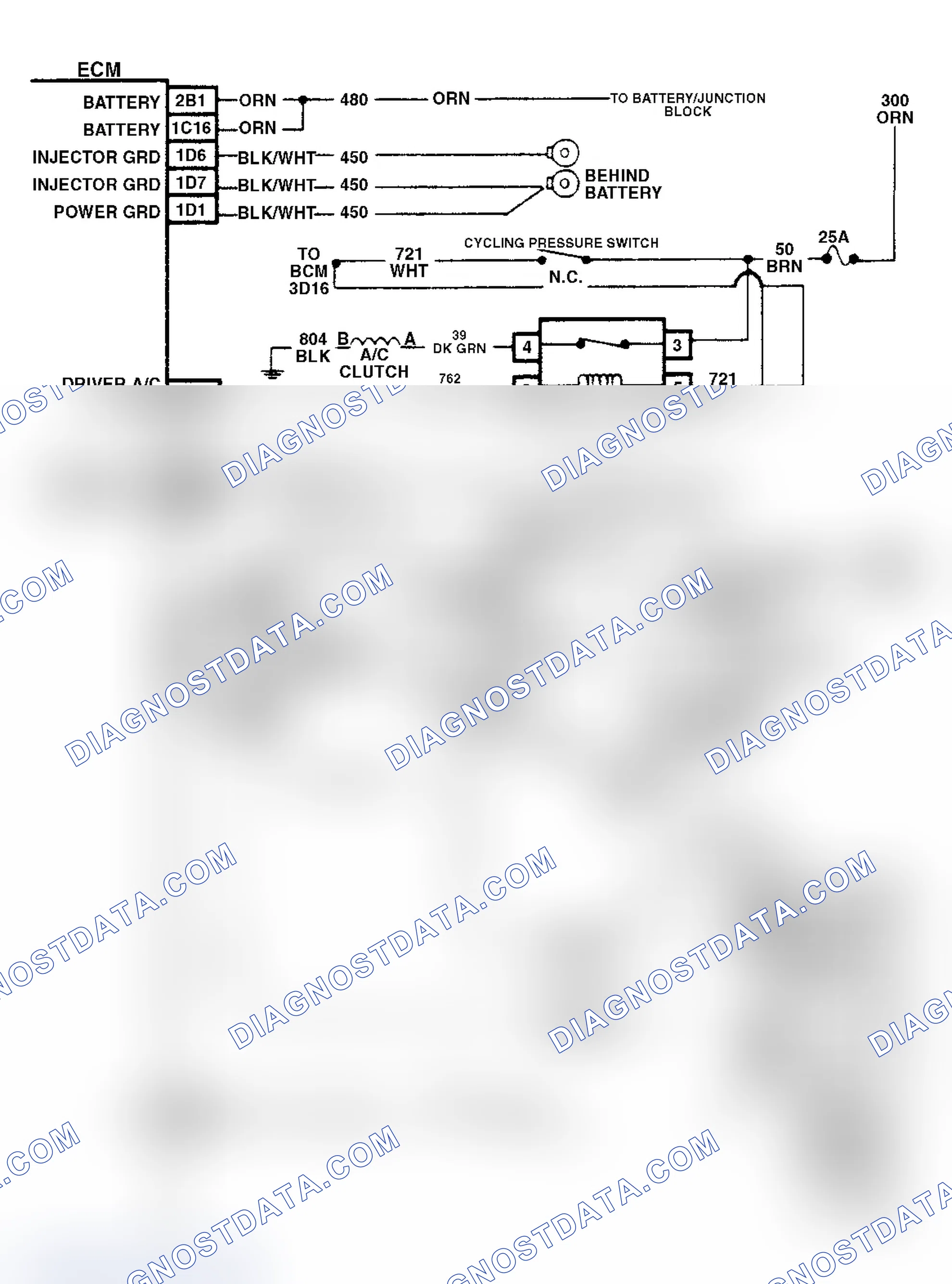 Scheme 171: ECM Circuit Schematic B (Part 3 of 4)