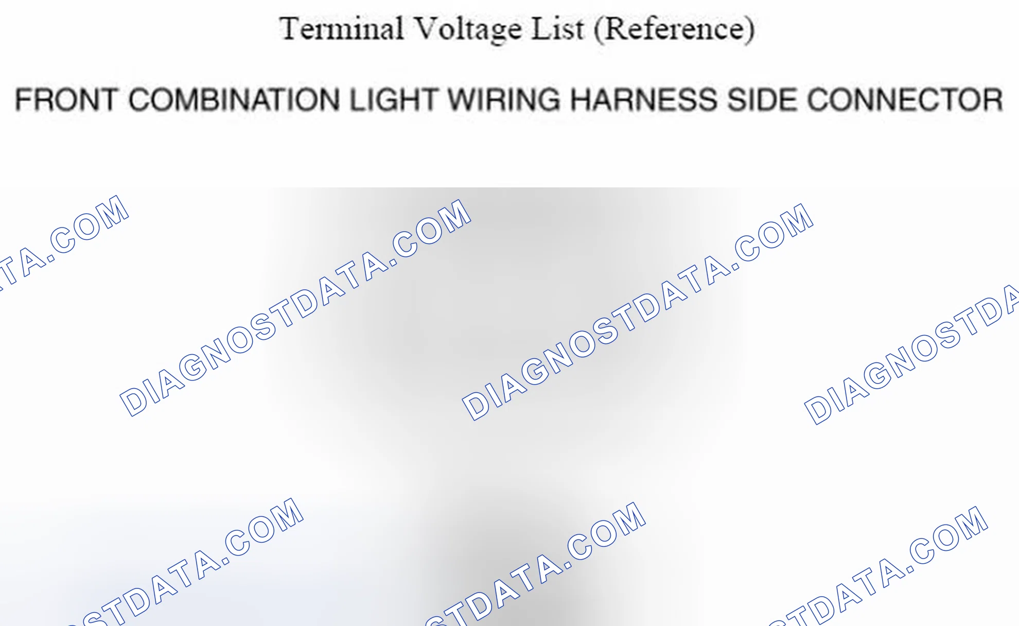 Scheme 9: HEADLIGHT LEVELING ACTUATOR INSPECTION