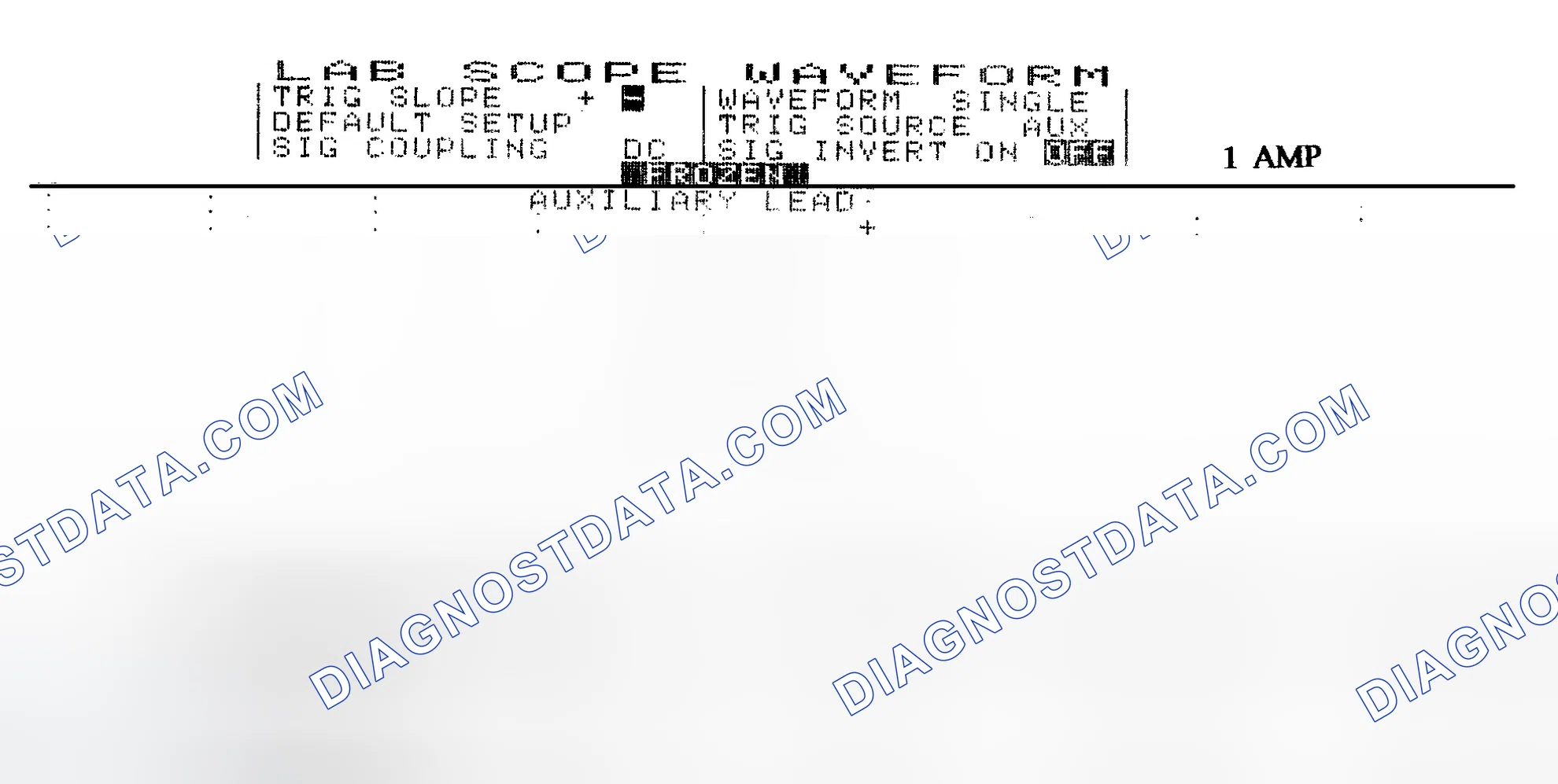 Scheme 20: Single Injector w/Normal Current Flow - Current Pattern