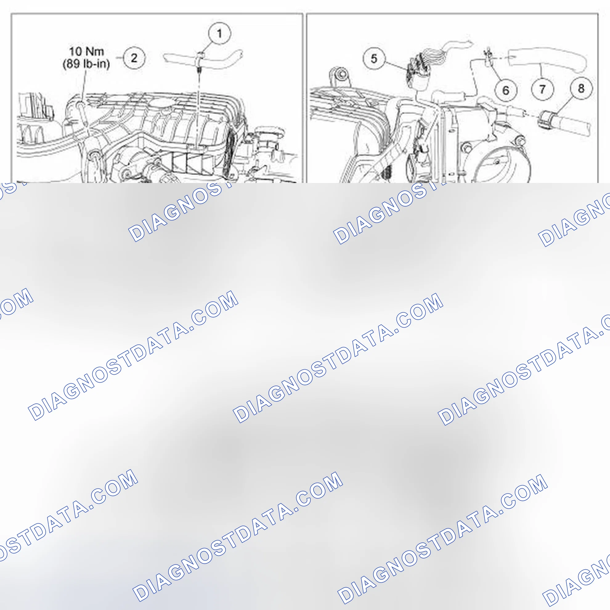 Scheme 23: Upper Intake Manifold