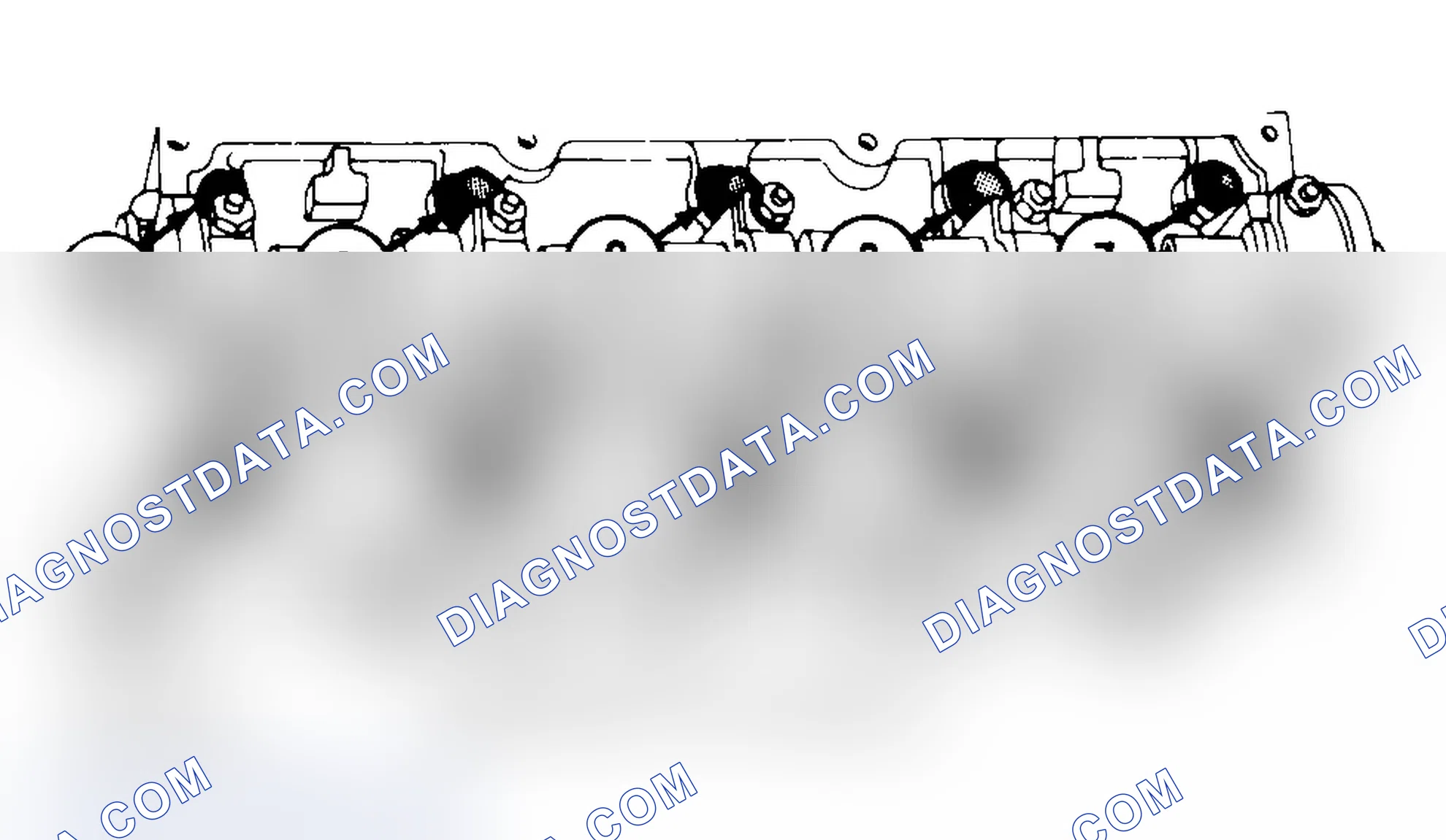 Scheme 3: Typical Cylinder Head Tightening or Loosening Sequence
