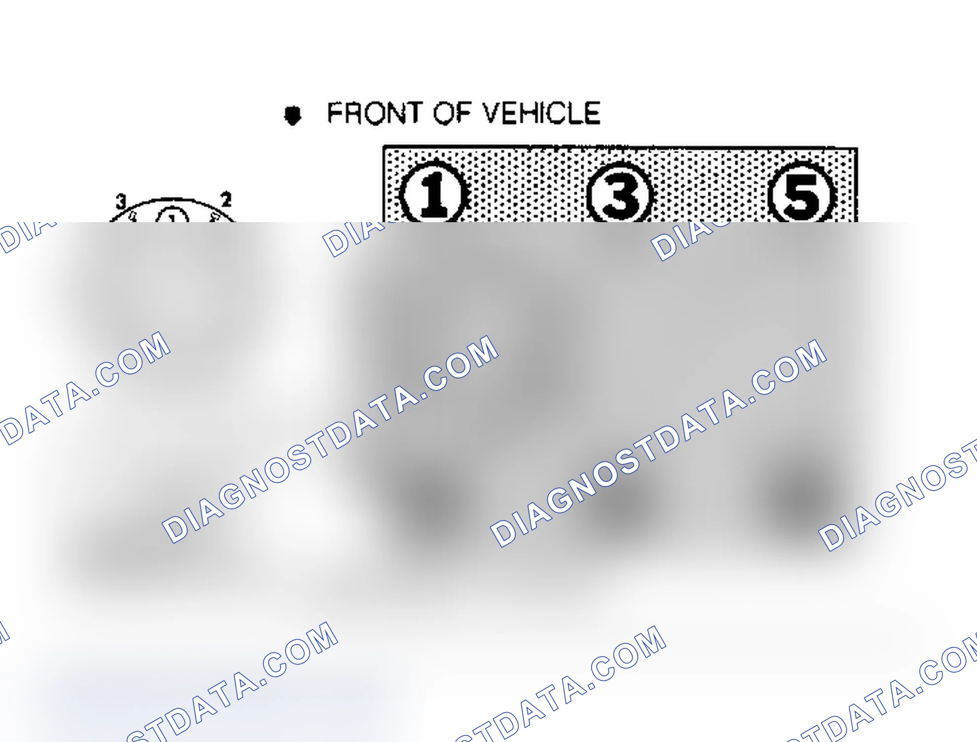 Scheme 3: 3.0L (VIN 3) Firing Order & Distributor Rotation