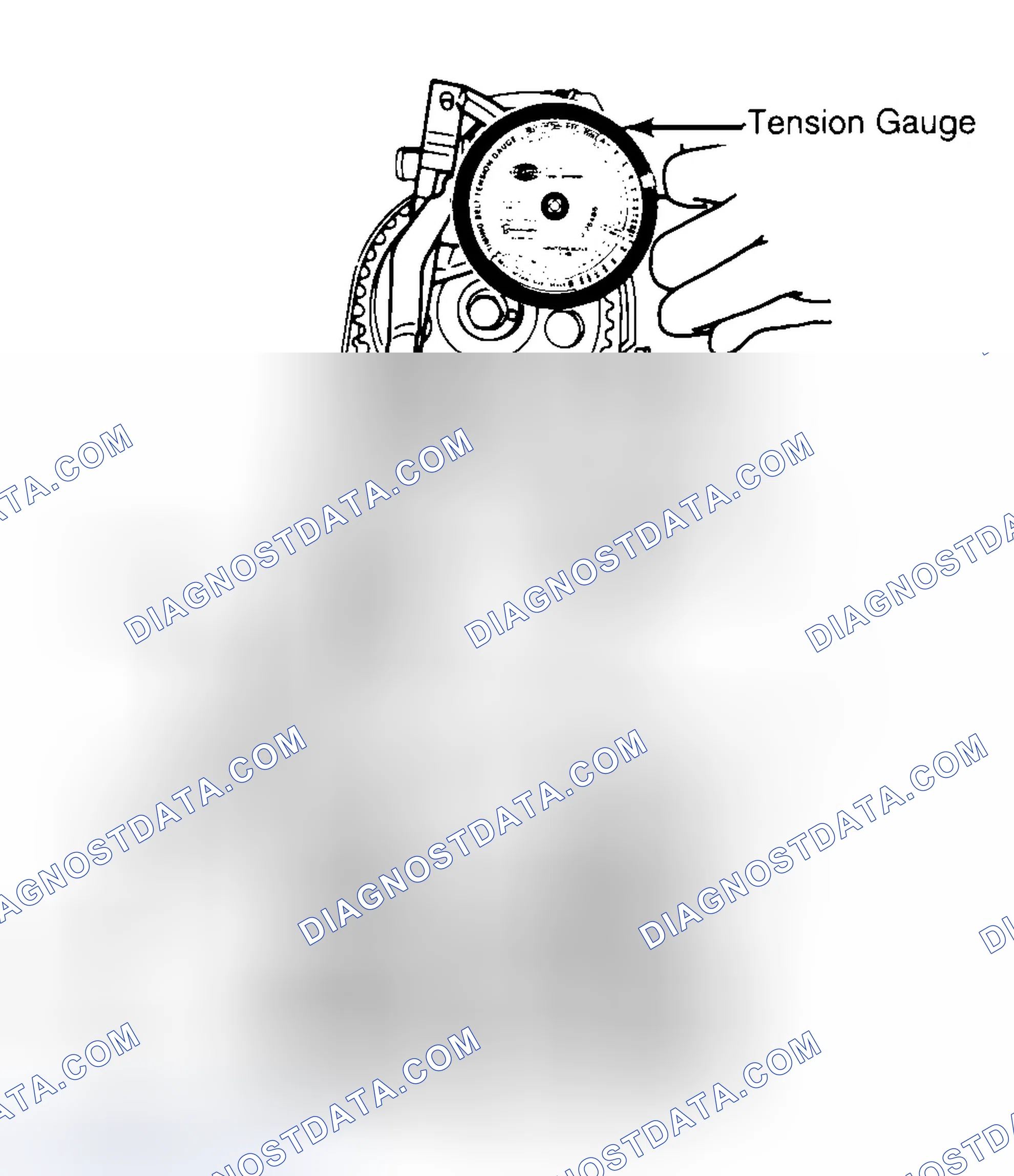 Scheme 3: Adjusting Typical Timing Belt Tension