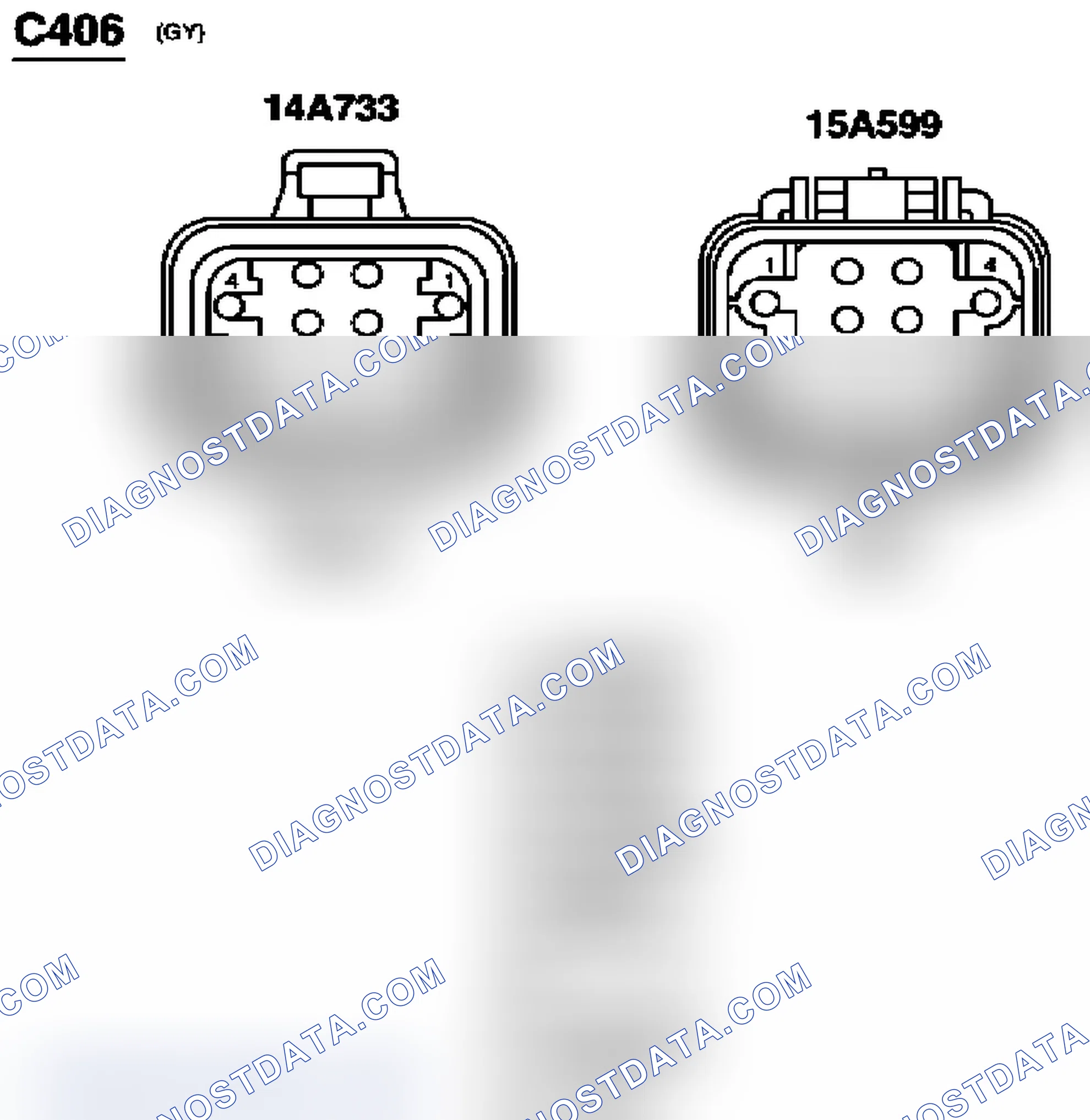 Scheme 150: Identifying Connectors C406, C408 & C410