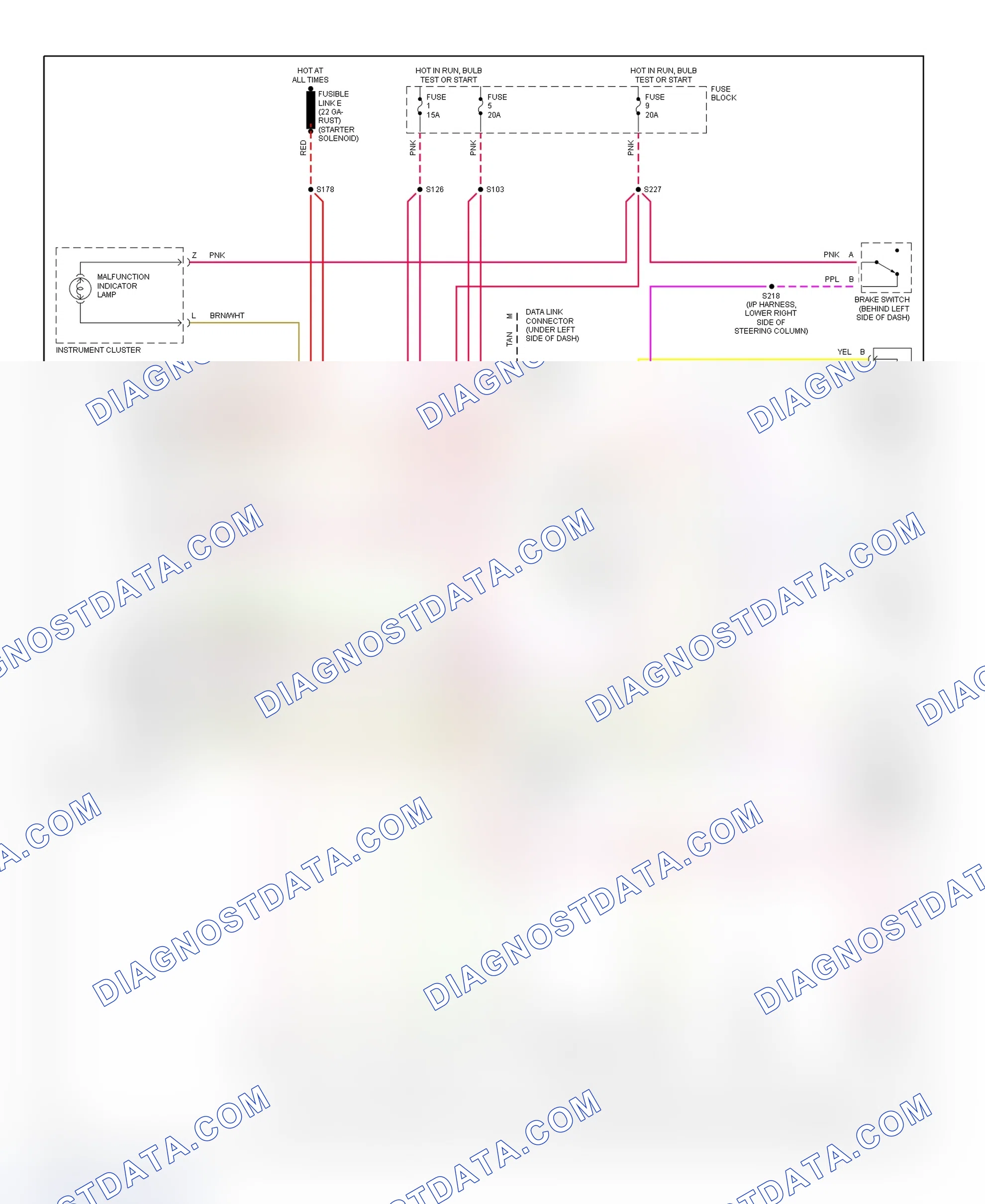 Scheme 182: 1995 "L" Body - 3.1L (Beretta & Corsica) Schematic