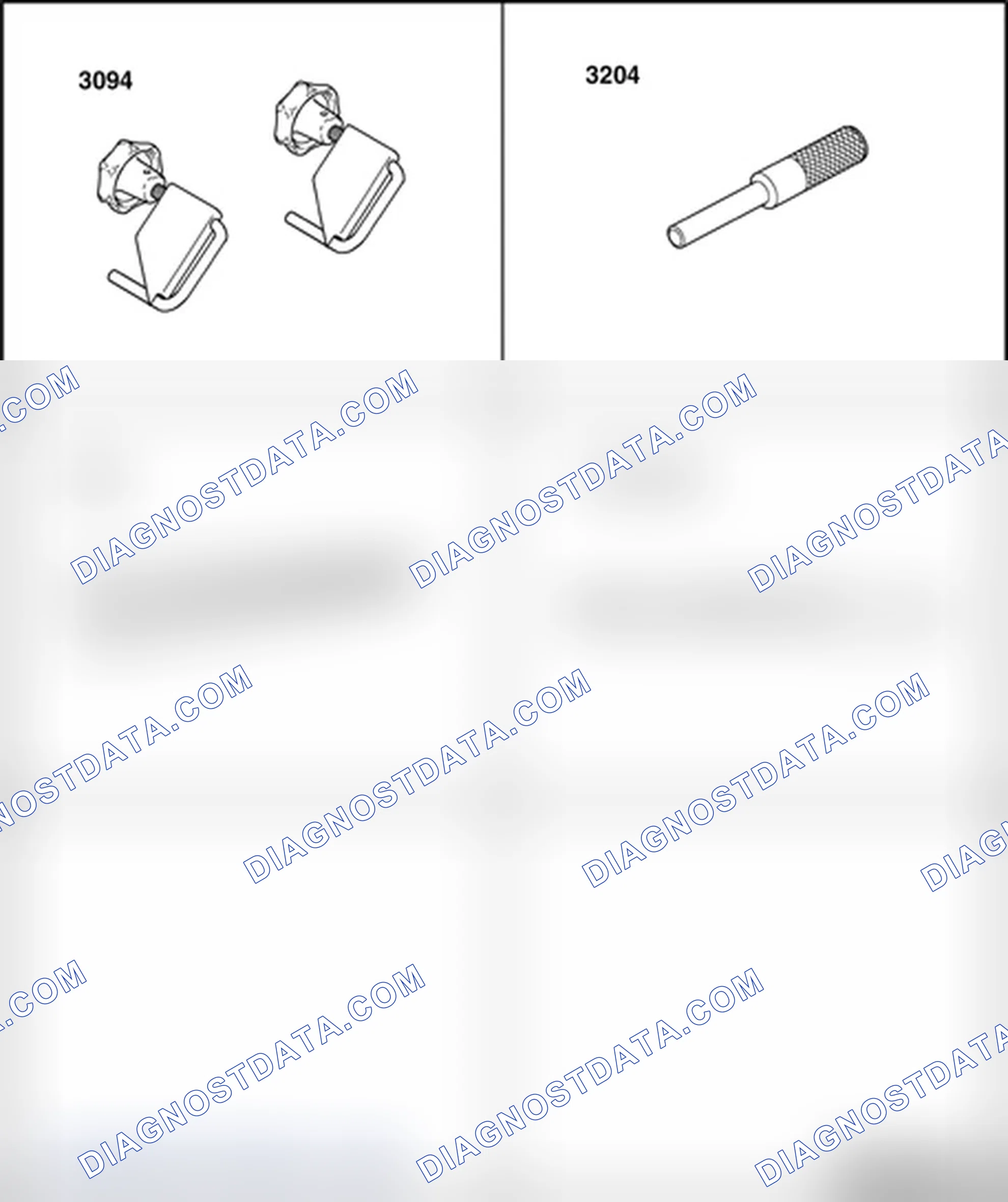 Scheme 401: Power steering pump (vehicles with 4-cylinder engine), removing and installing