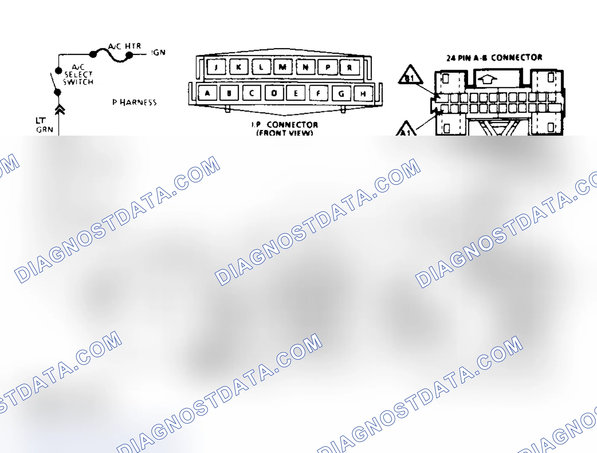 Scheme 587: Schematic C10A, A/C Clutch Control (2.8L)