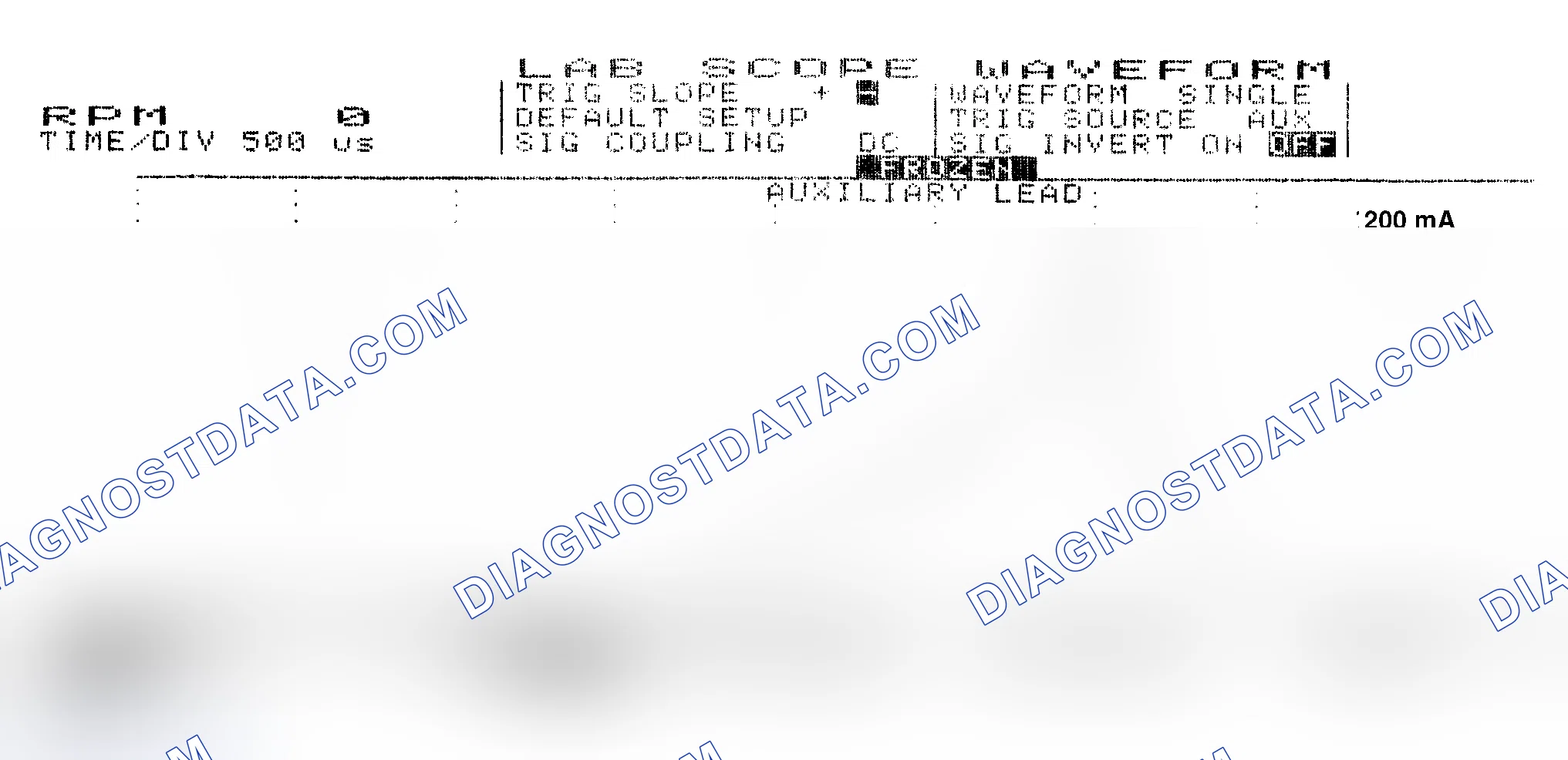 Scheme 17: Single Injector w/Normal Current Flow - Current Pattern