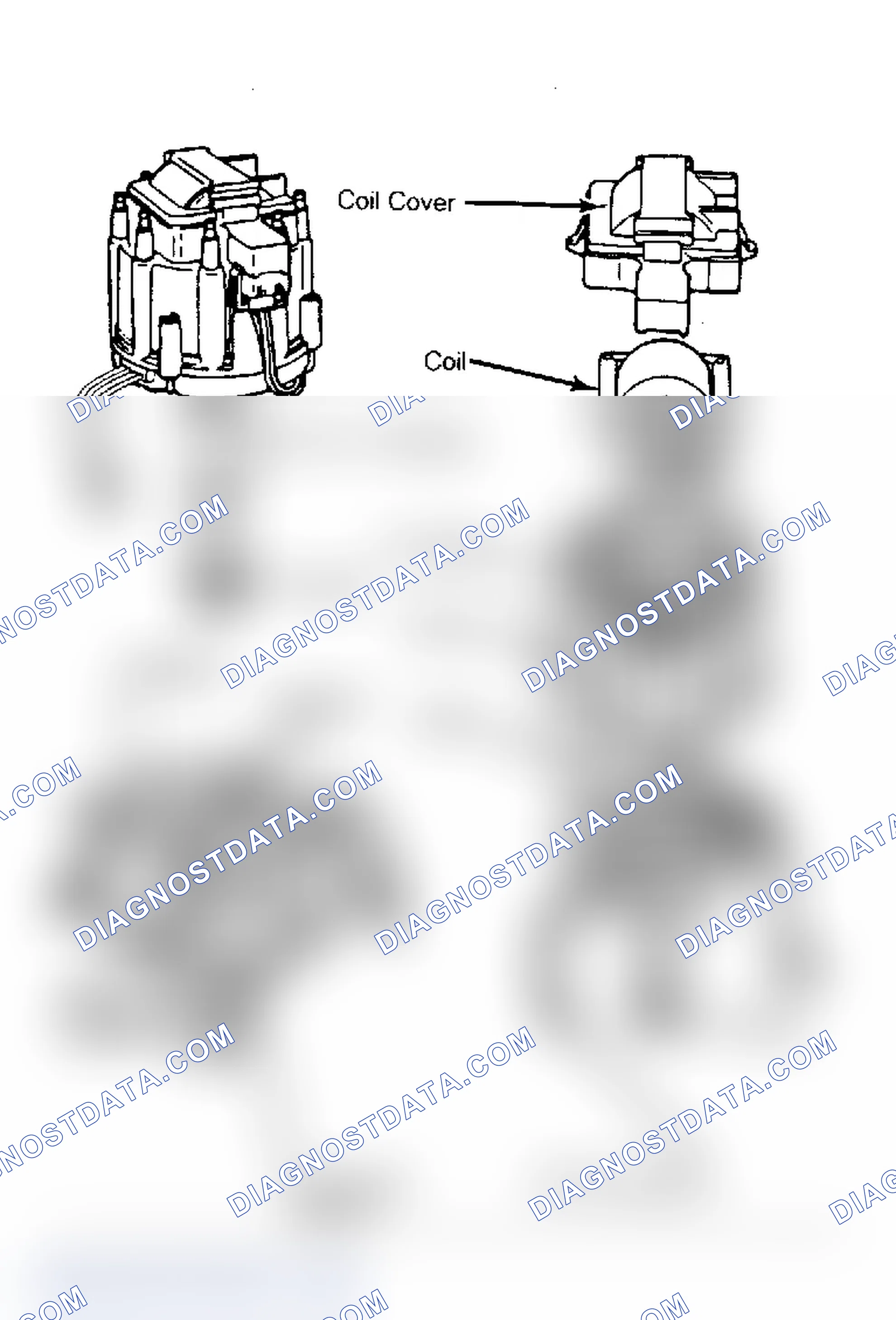 Scheme 1: Disassembled View of HEI-EST Distributor Integral coil model shown.