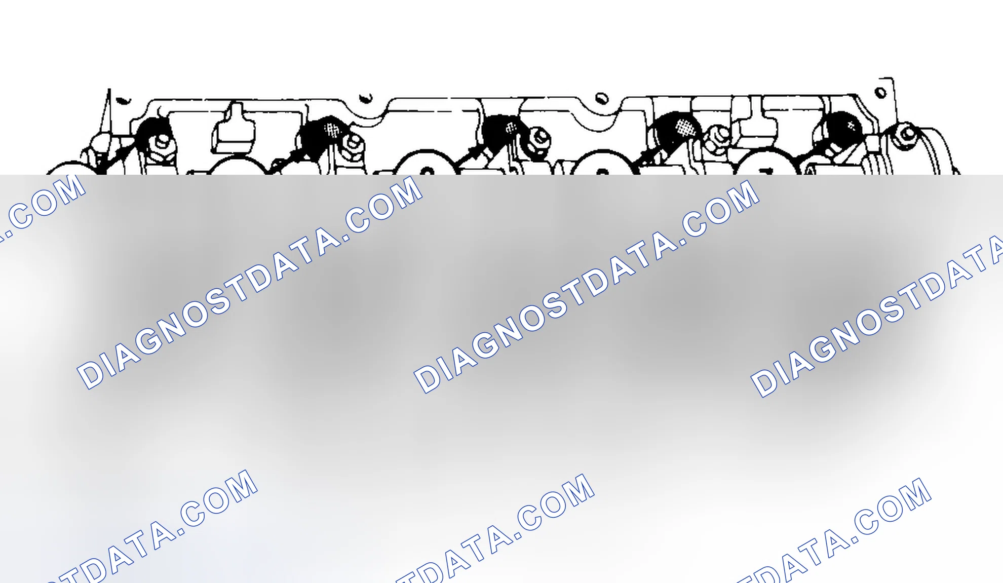 Scheme 7: Typical Cylinder Head Tightening or Loosening Sequence