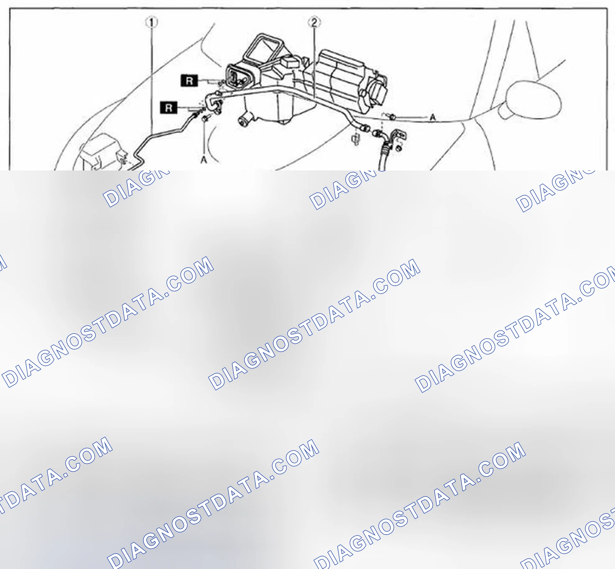 Scheme 56: REFRIGERANT LINE REMOVAL/INSTALLATION