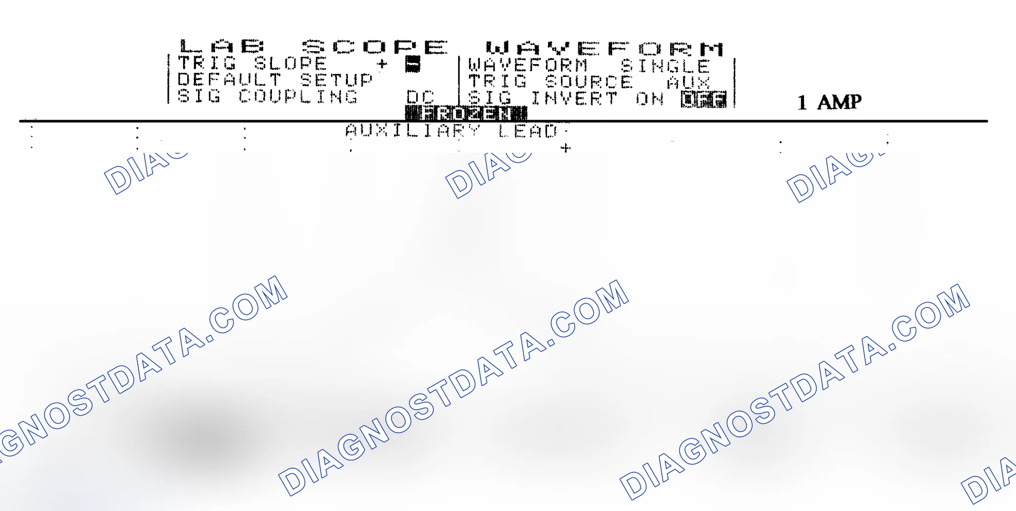Scheme 20: Single Injector w/Normal Current Flow - Current Pattern