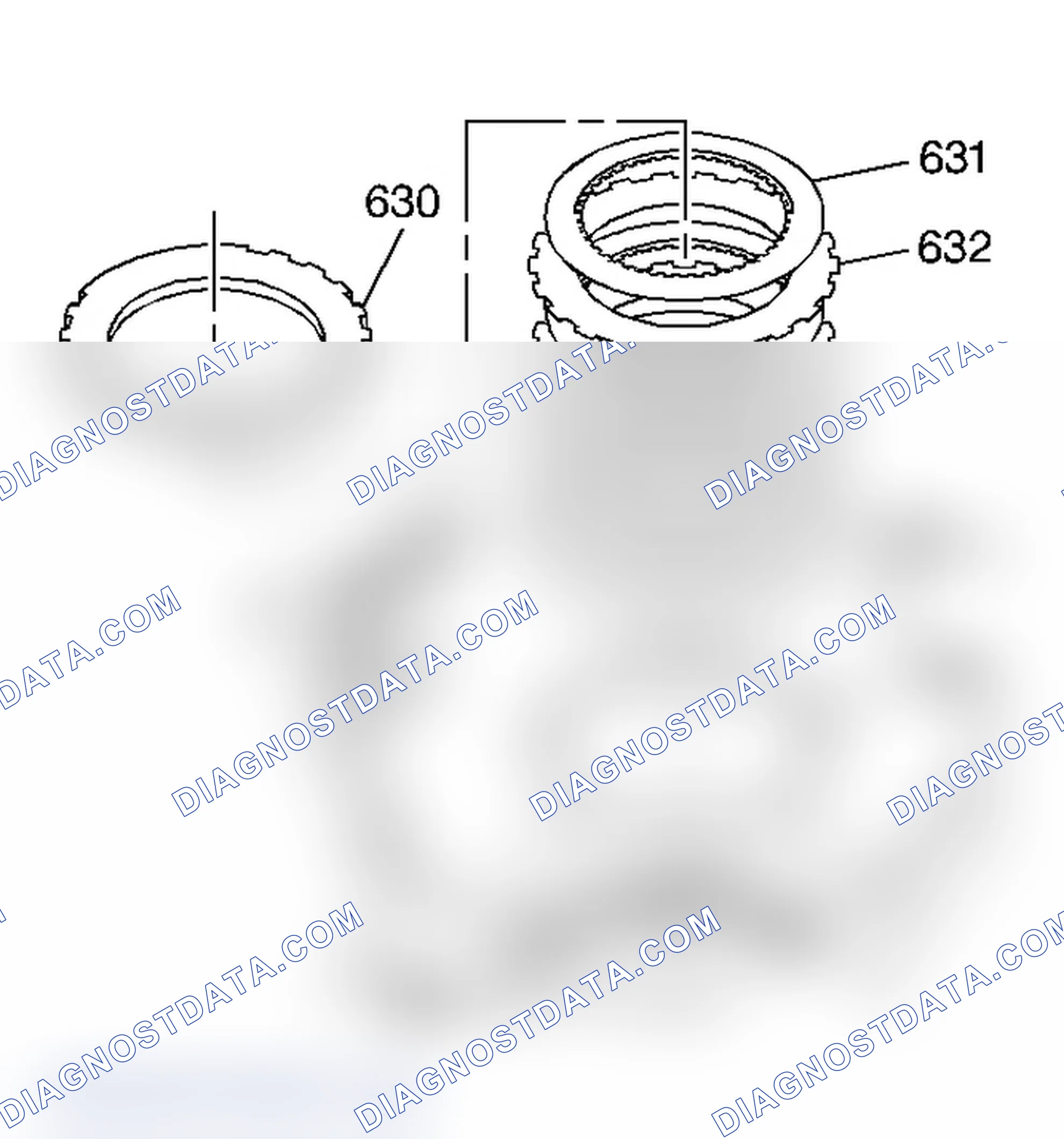 Scheme 673: Intermediate Clutch Assembly Installation